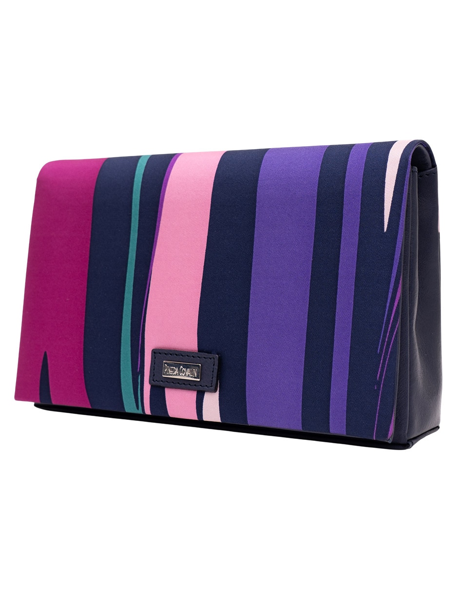Bolsa clutch de piel para mujer 2
