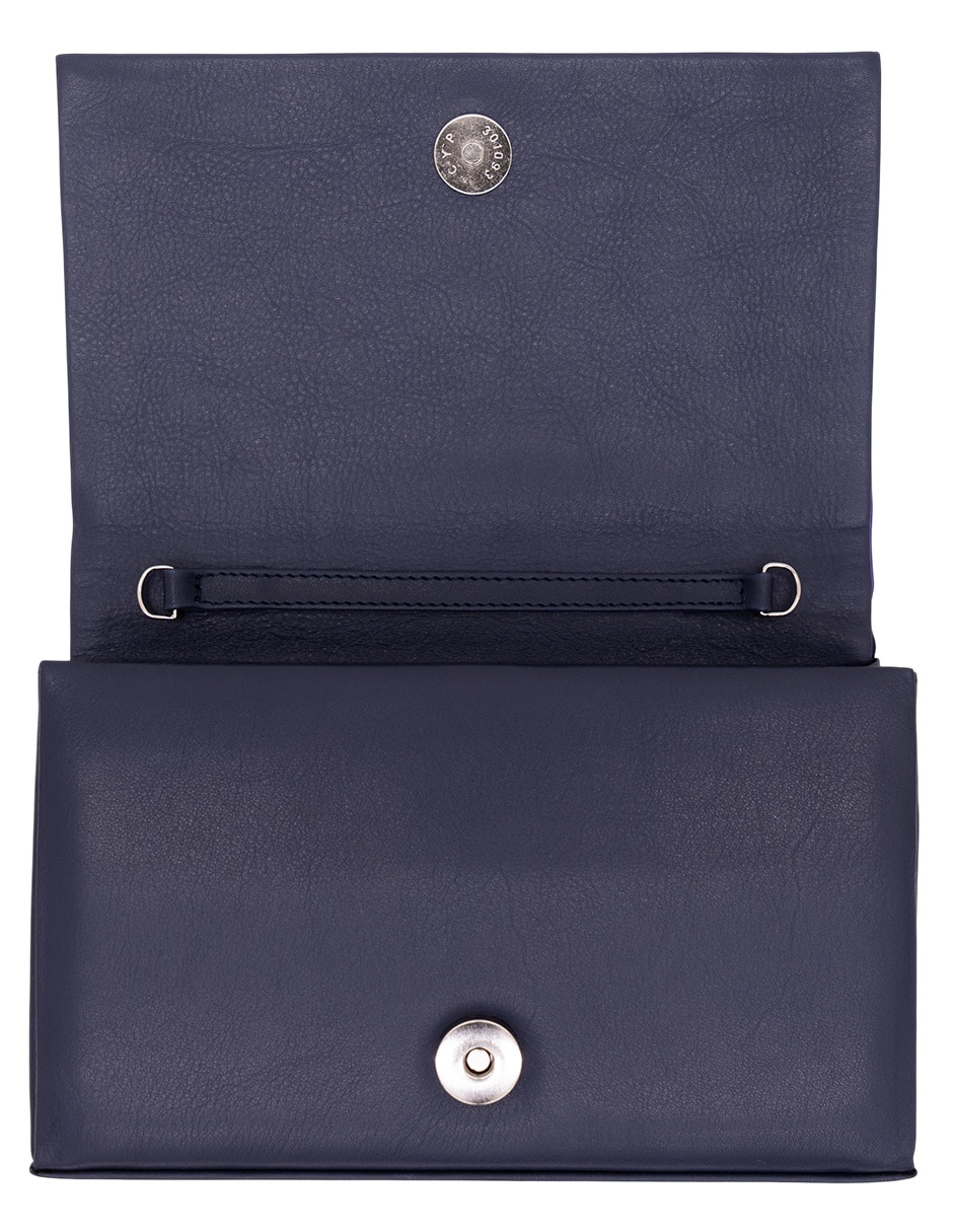 Bolsa clutch de piel para mujer 4