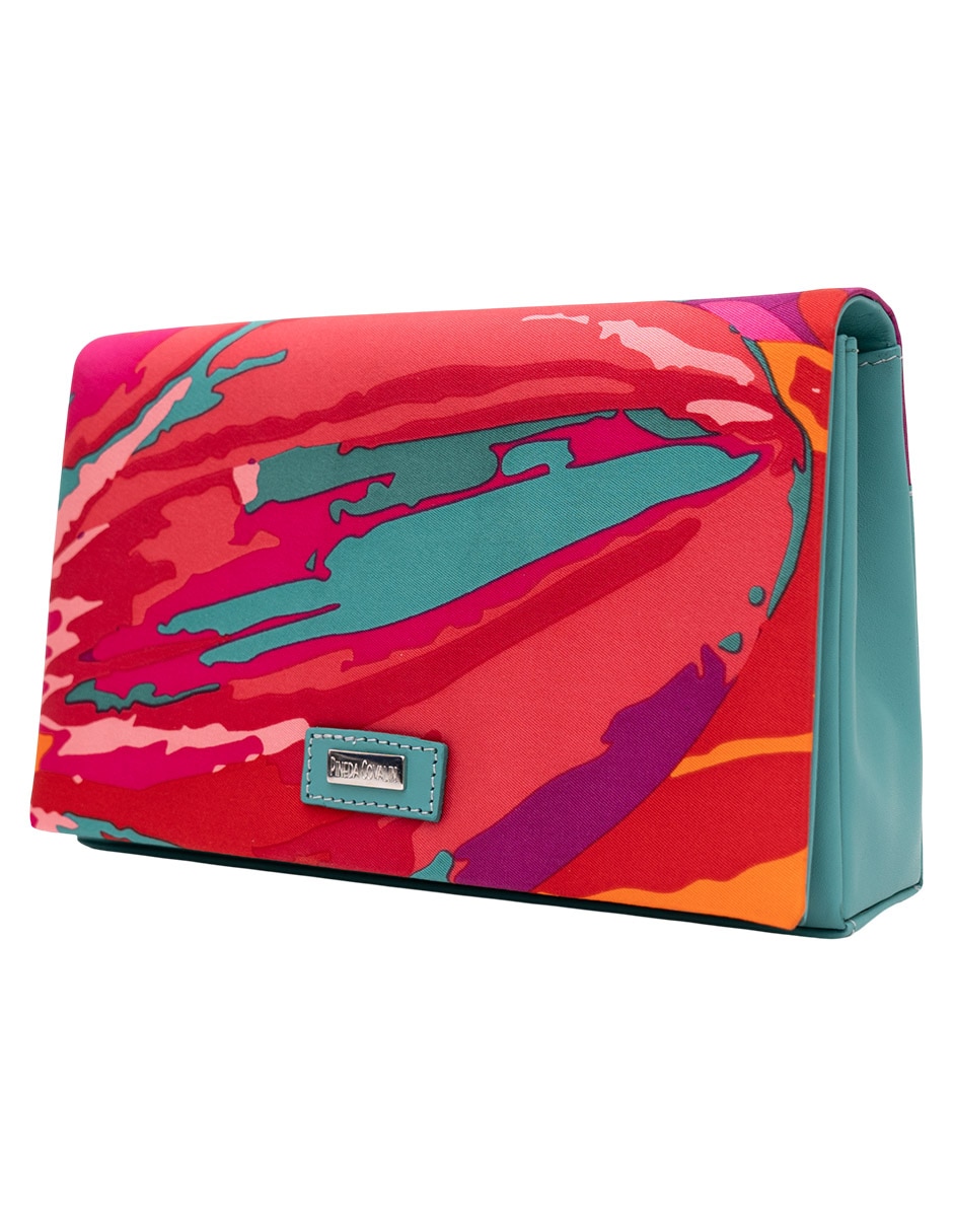 Bolsa clutch de piel para mujer 2