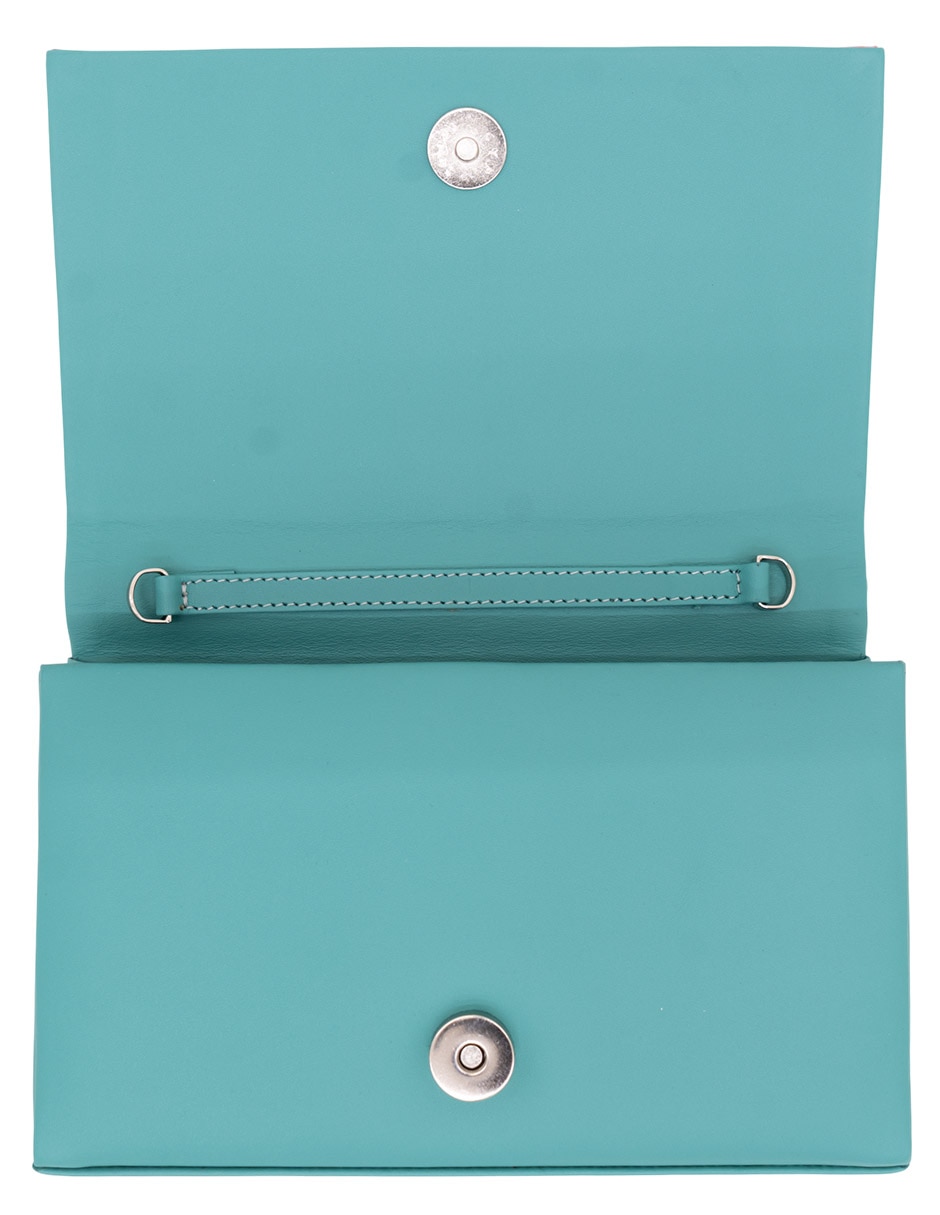 Bolsa clutch de piel para mujer 4