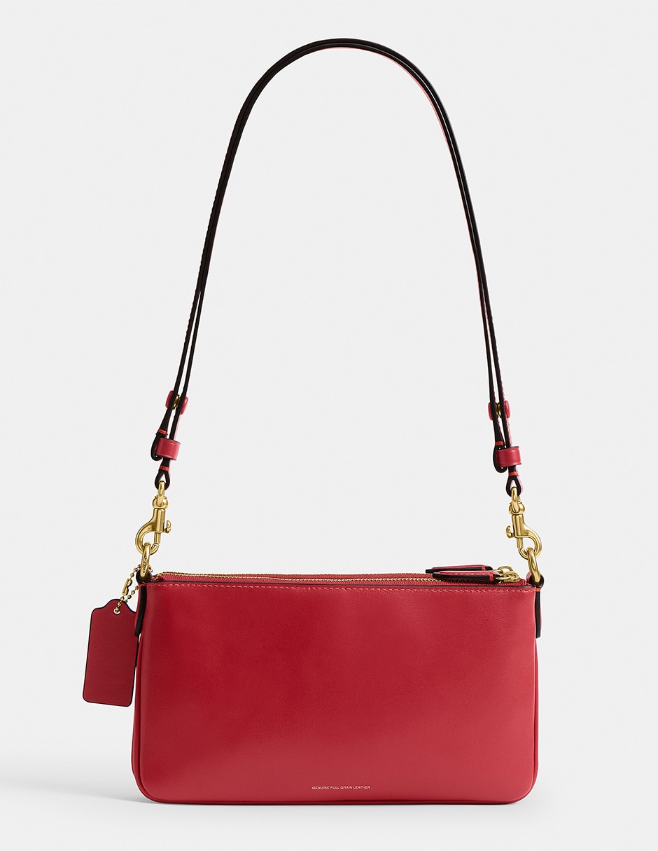 Bolsa shoulder Audrey de piel para mujer 2
