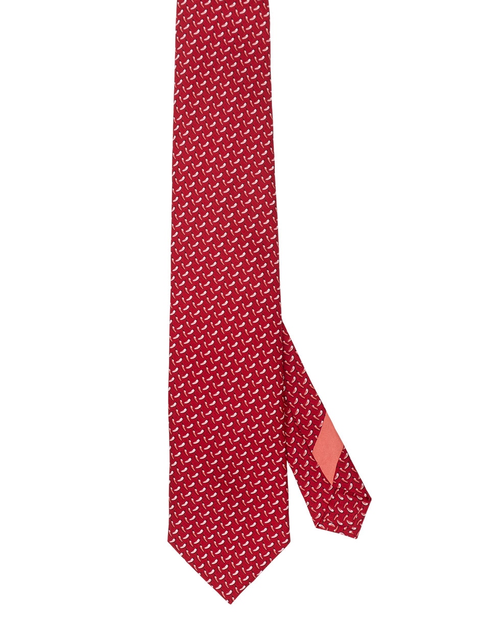 Corbata Chiles de México regular de seda para hombre 1