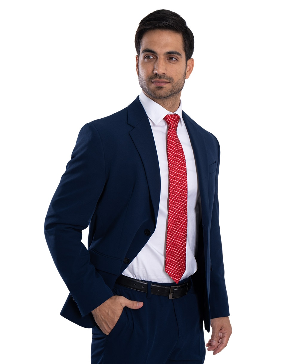 Corbata Chiles de México regular de seda para hombre 4