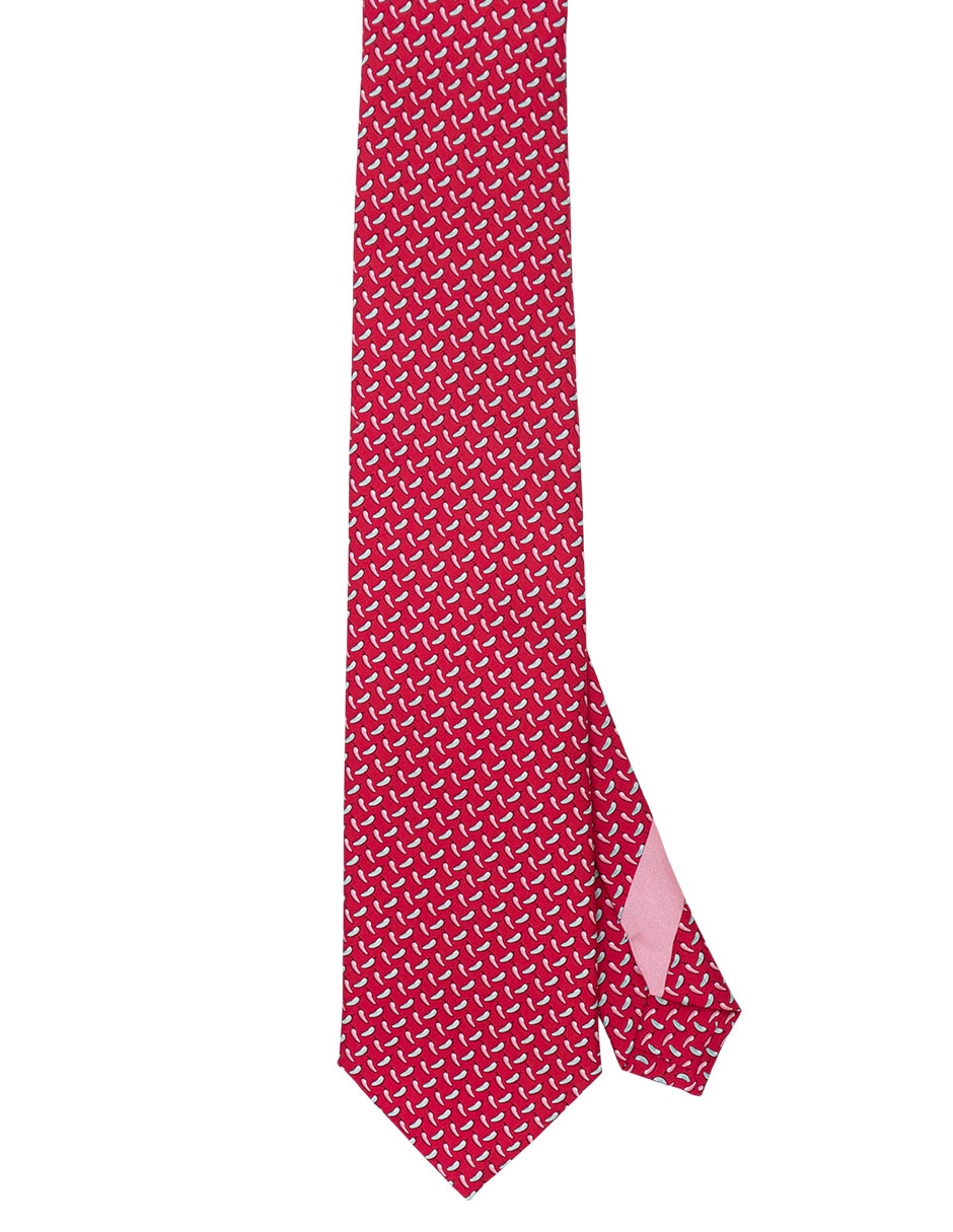 Corbata Chiles de México regular de seda para hombre 1