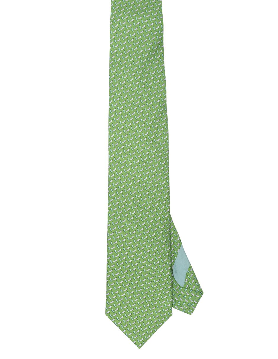 Corbata Chiles de México regular de seda para hombre 1