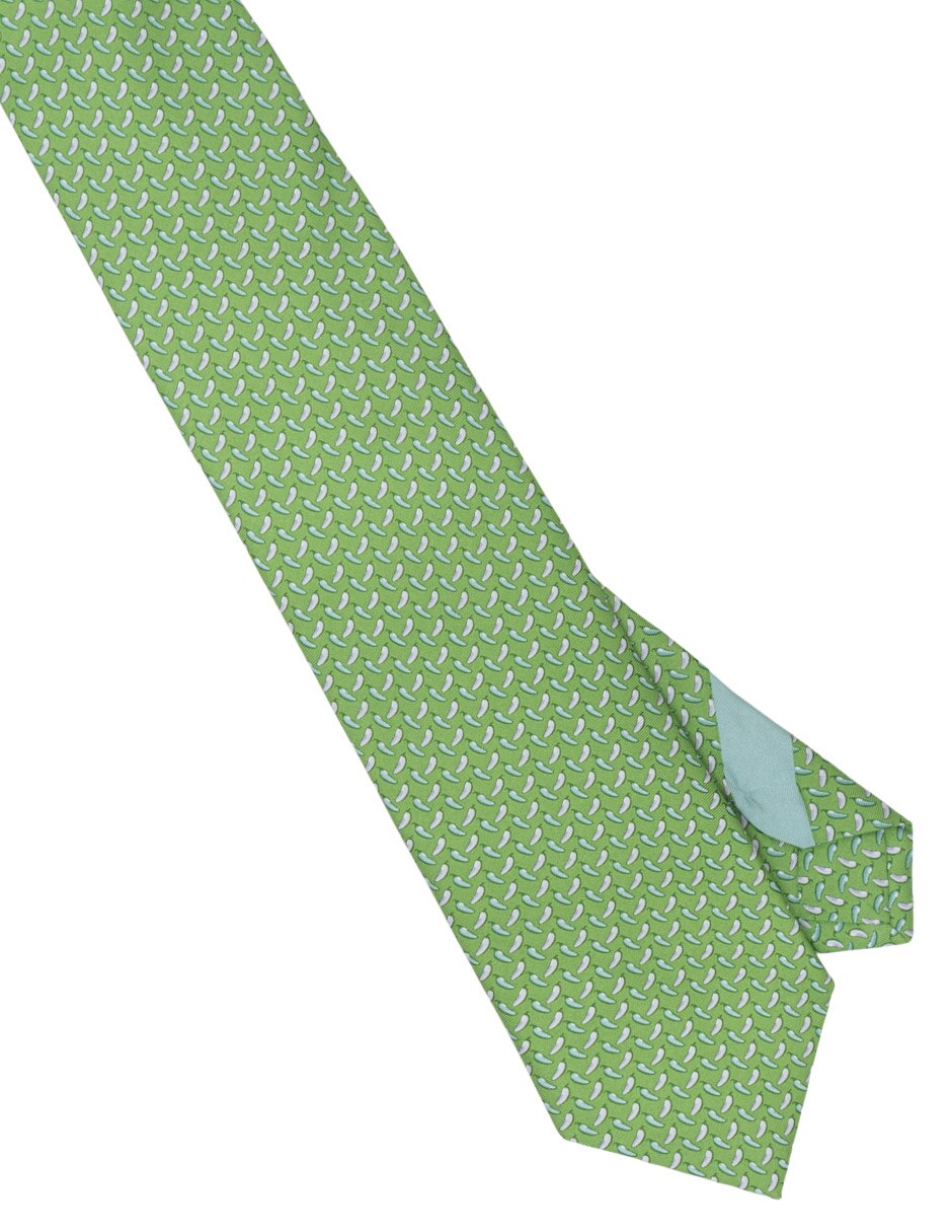 Corbata Chiles de México regular de seda para hombre 3