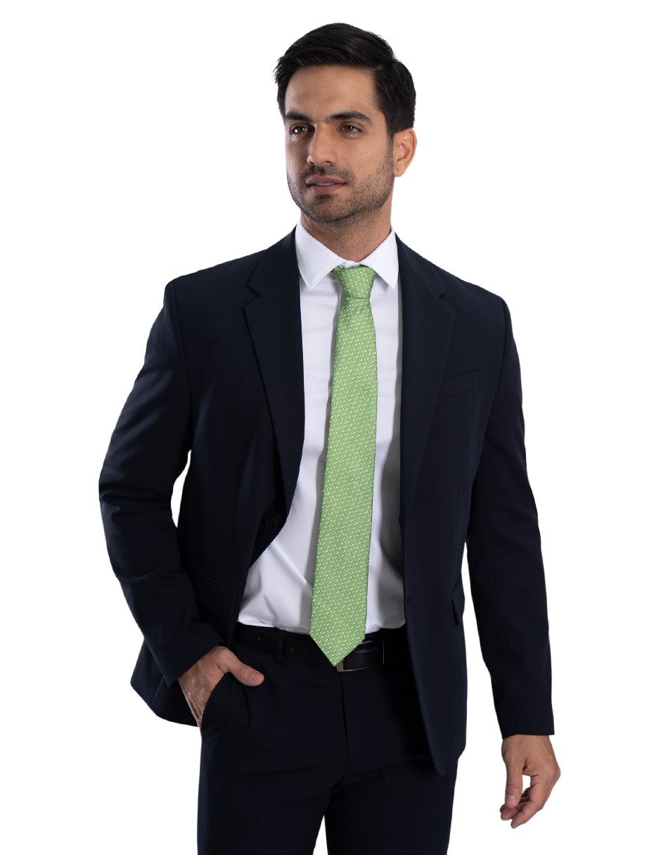 Corbata Chiles de México regular de seda para hombre 4