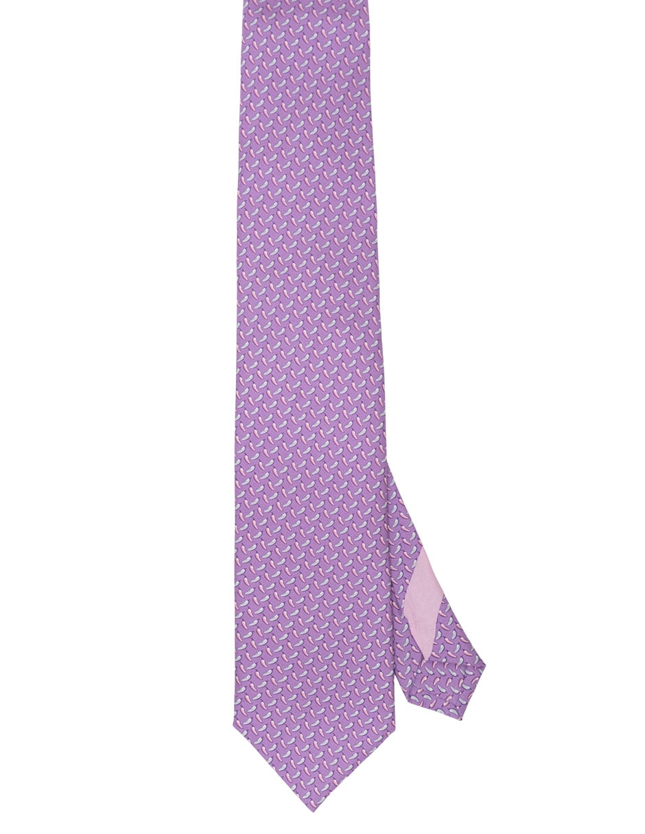 Corbata P Covalin Chiles de México regular de seda para hombre