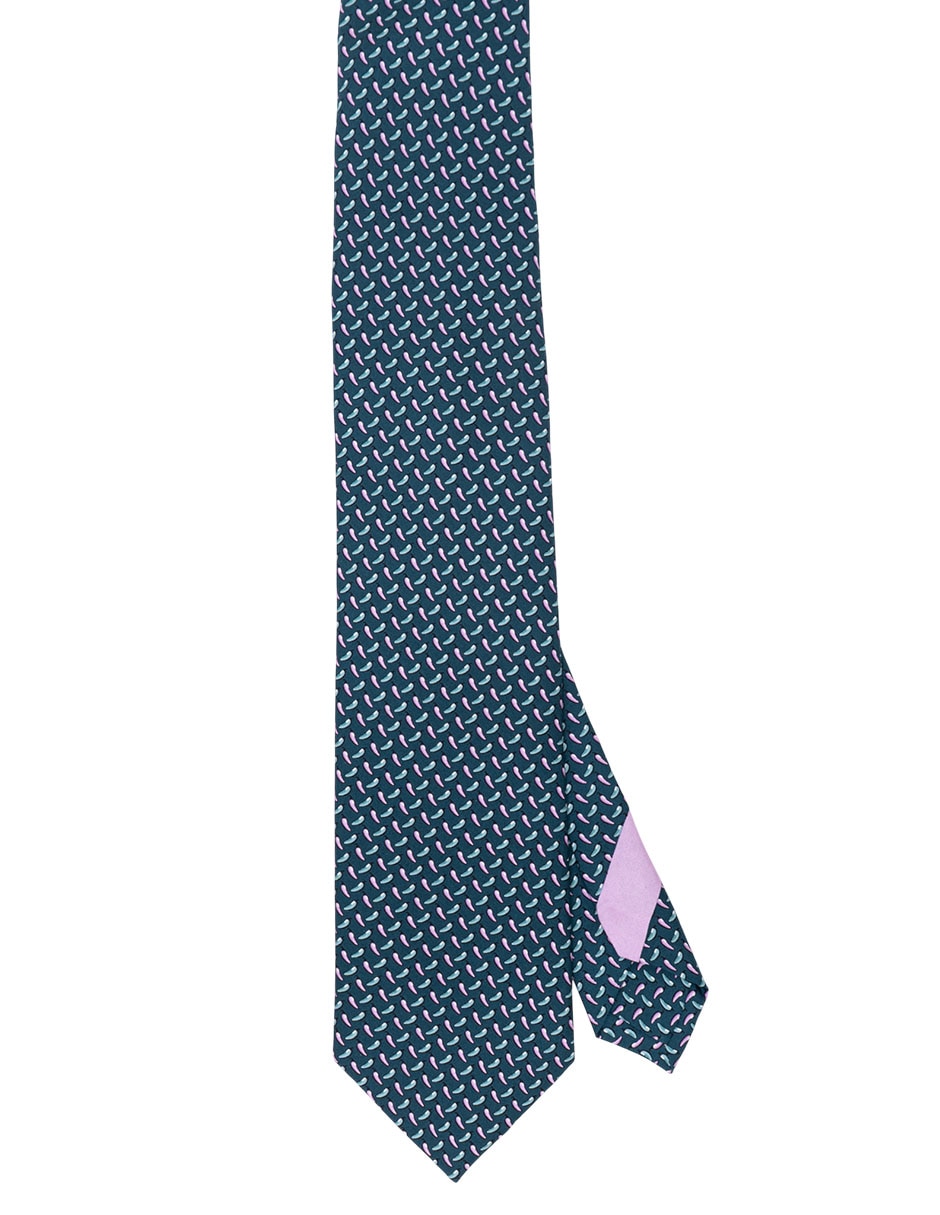 Corbata P Covalin Chiles de México regular de seda para hombre