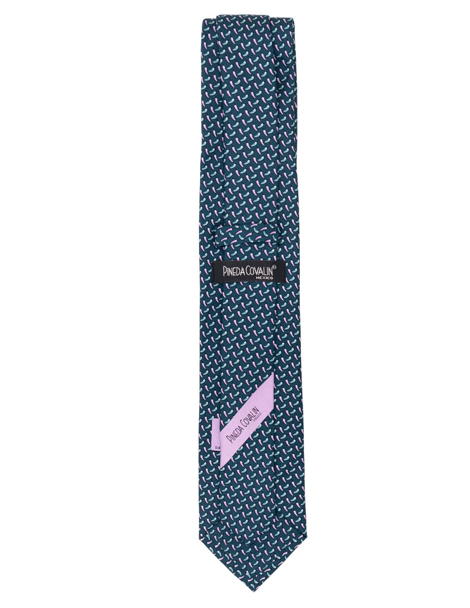 Corbata P Covalin Chiles de México regular de seda para hombre