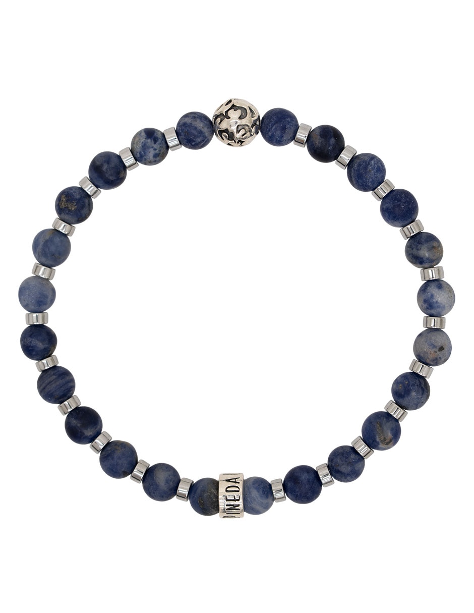 Pulsera con hematita p 925 jaguar 1
