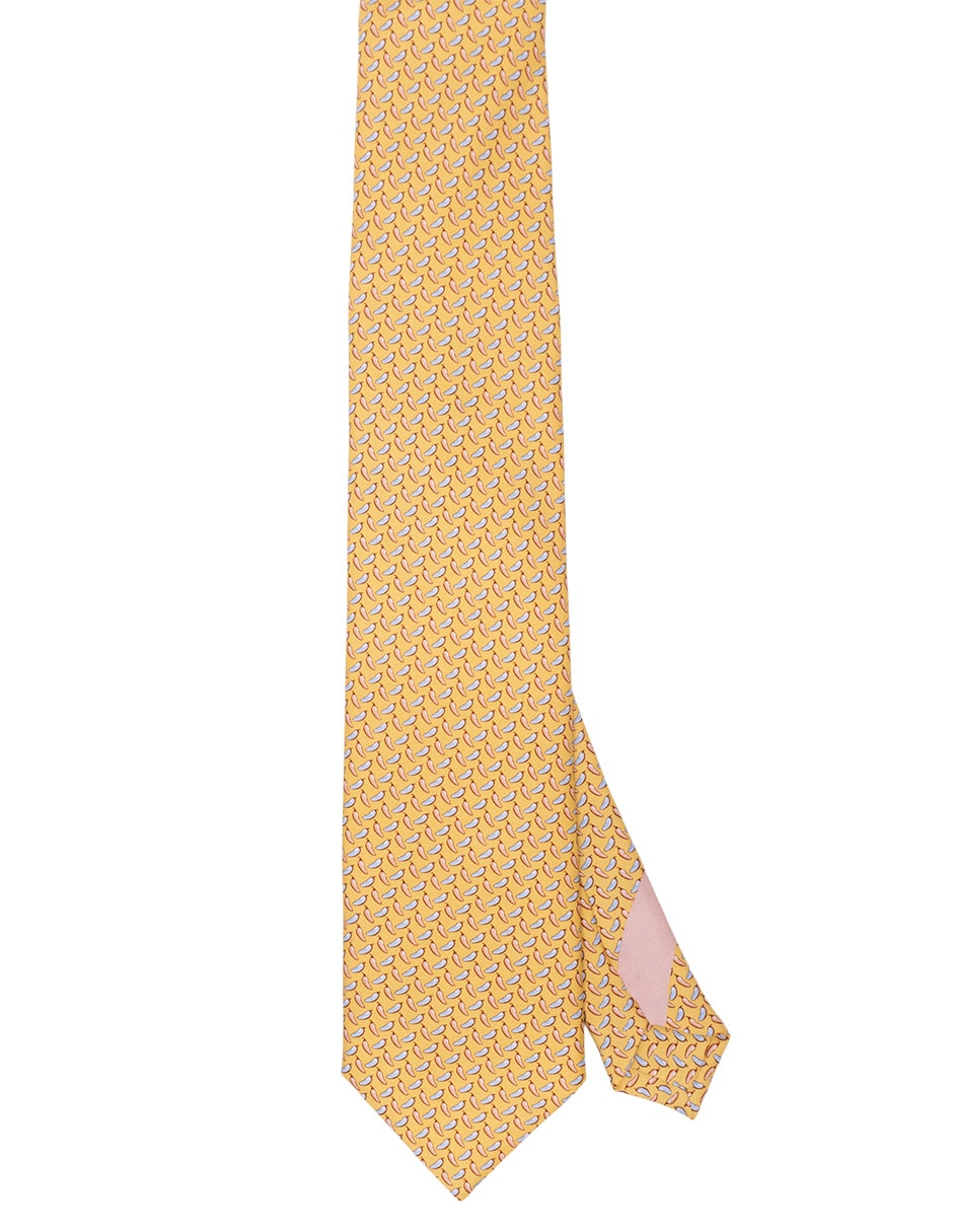 Corbata P Covalin Chiles de México regular de seda para hombre