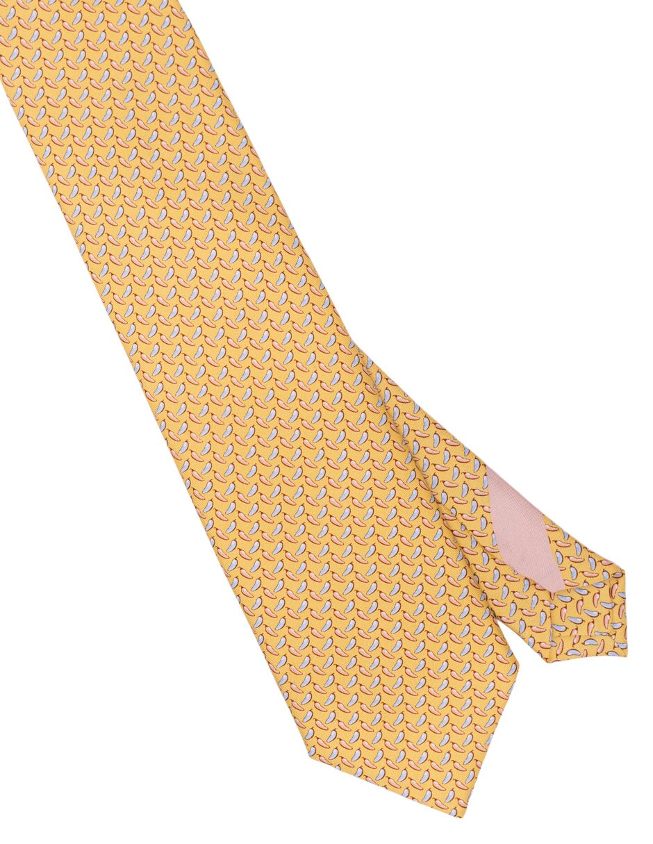 Corbata P Covalin Chiles de México regular de seda para hombre