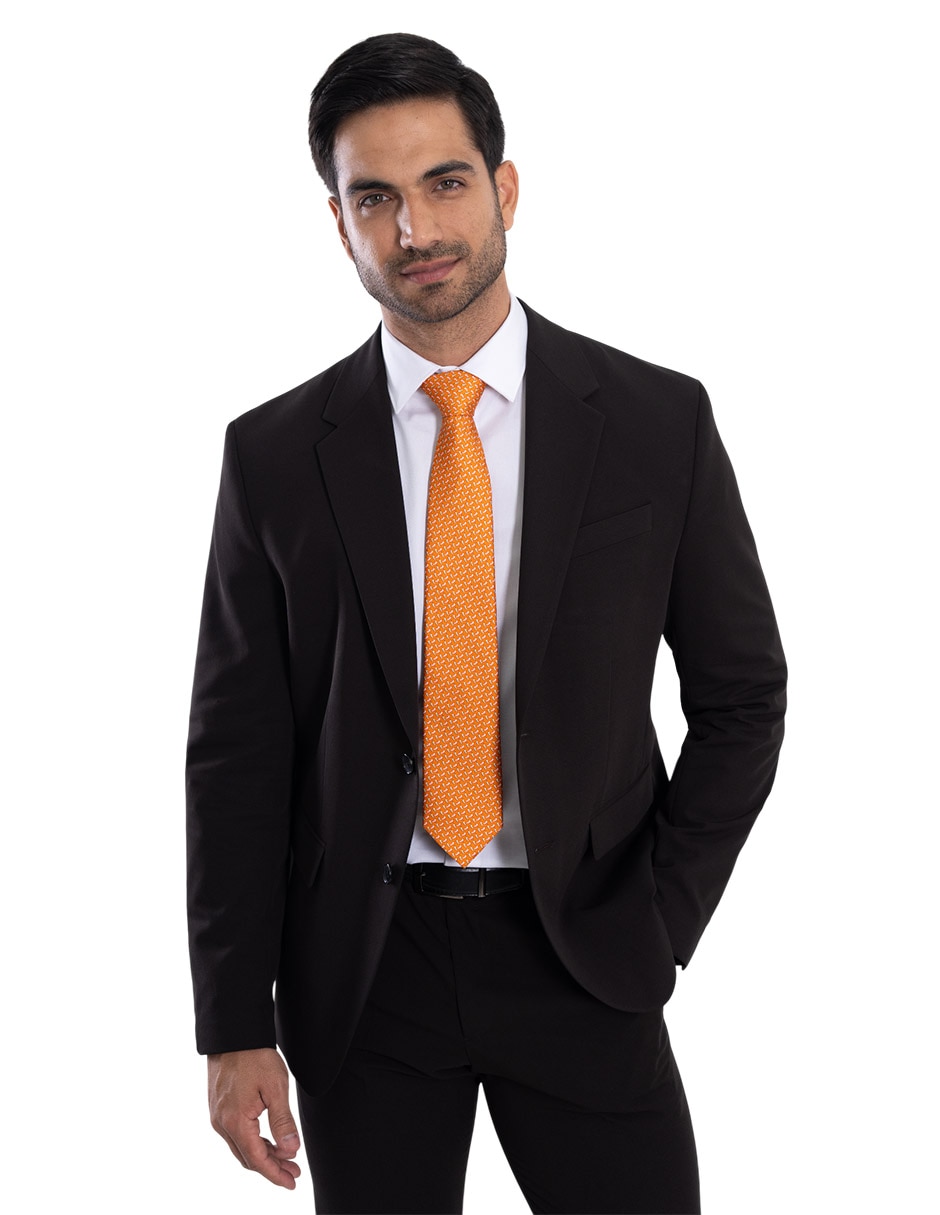 Corbata P Covalin Chiles de México regular de seda para hombre