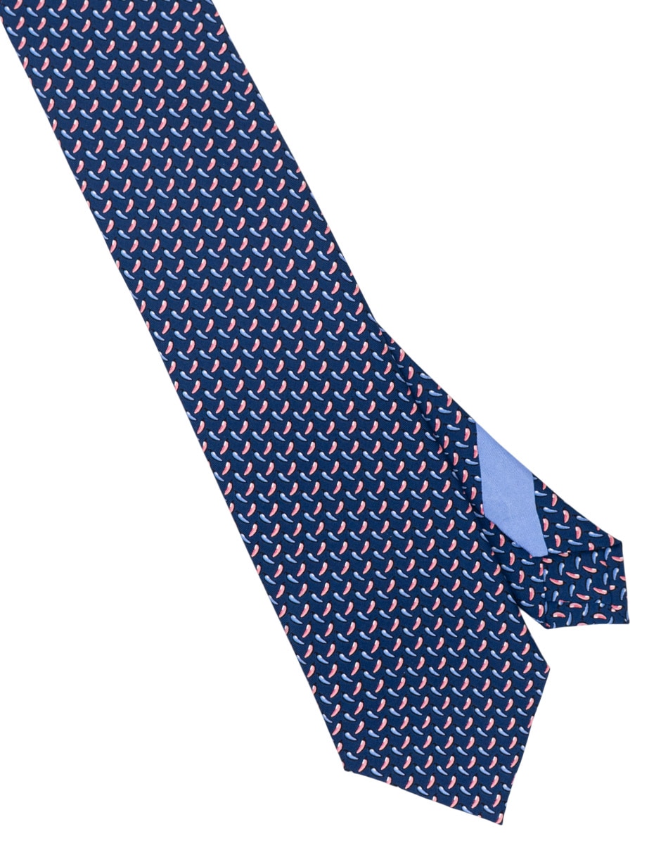 Corbata P Covalin Chiles de México regular de seda para hombre