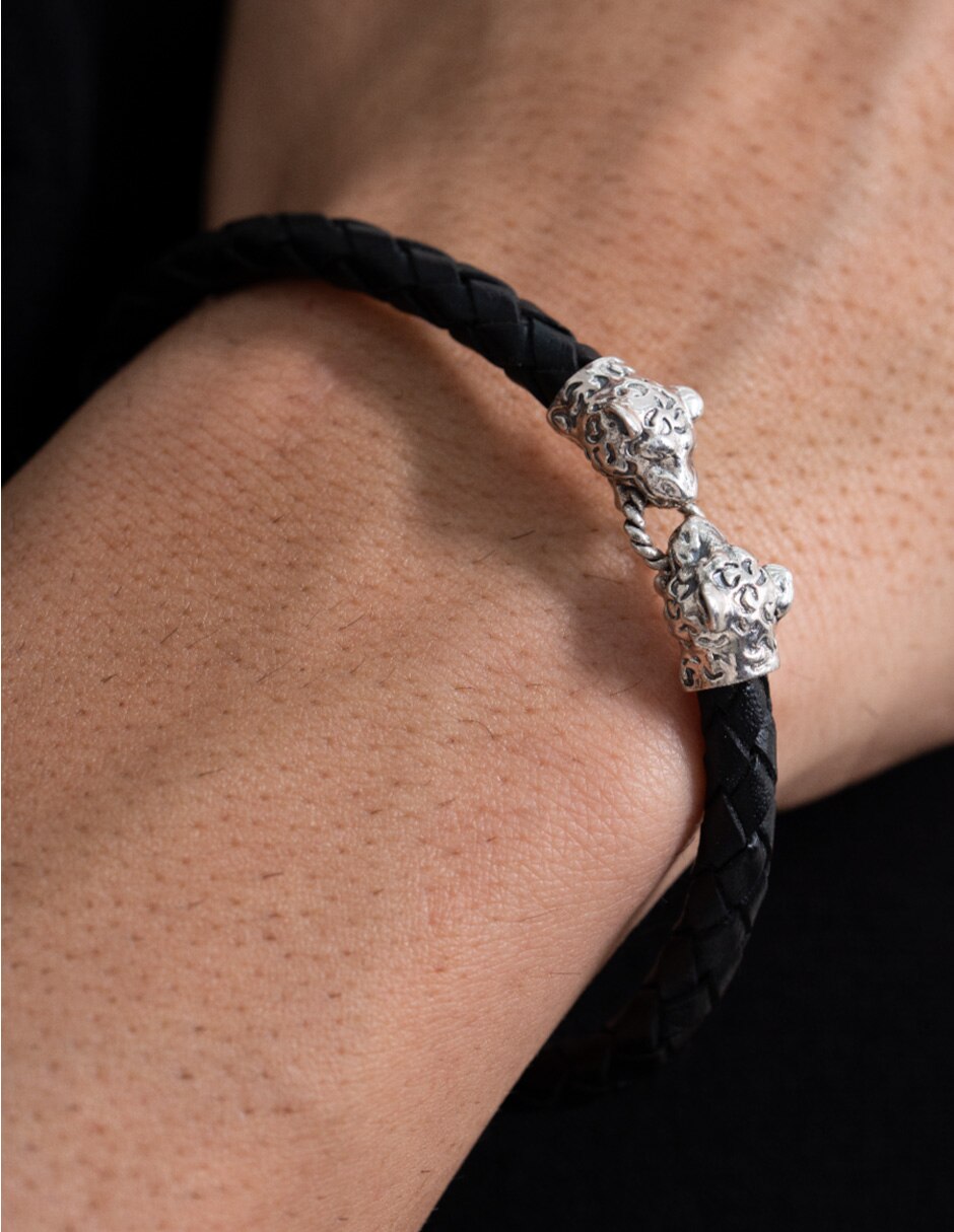 Pulsera de piel P 925 Jaguar 3