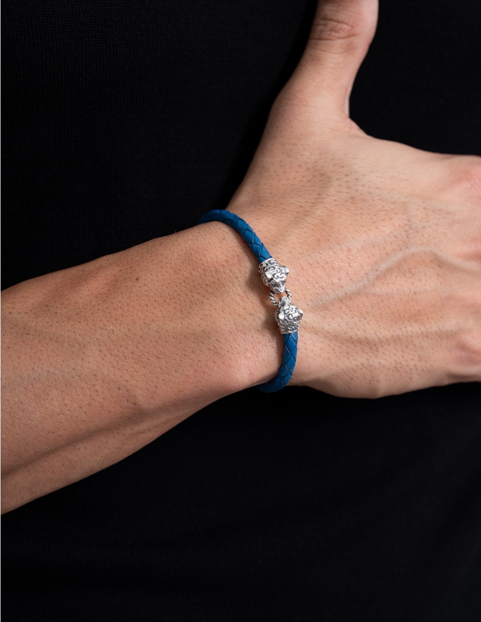 Pulsera de piel P 925 Jaguar 3