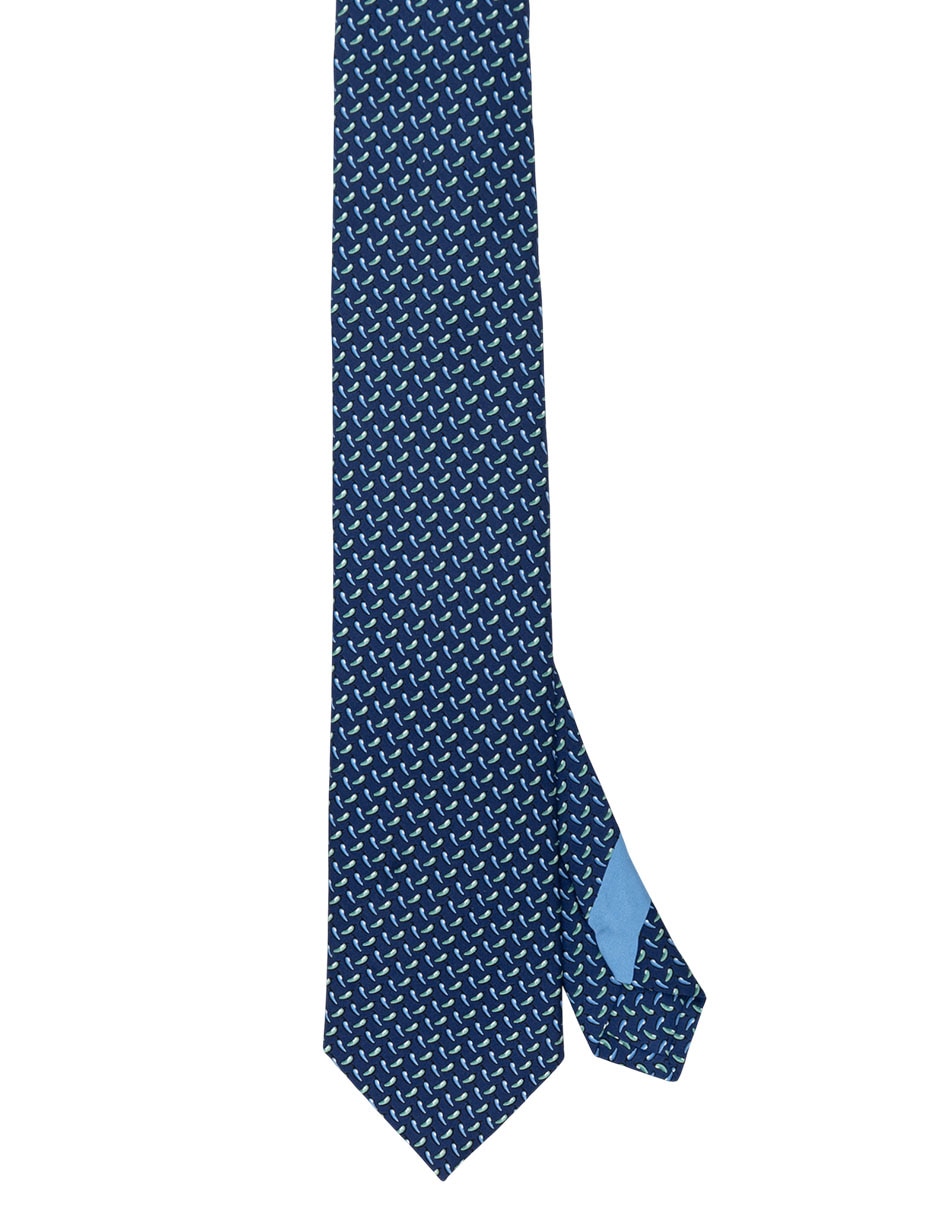 Corbata P Covalin Chiles de México regular de seda para hombre