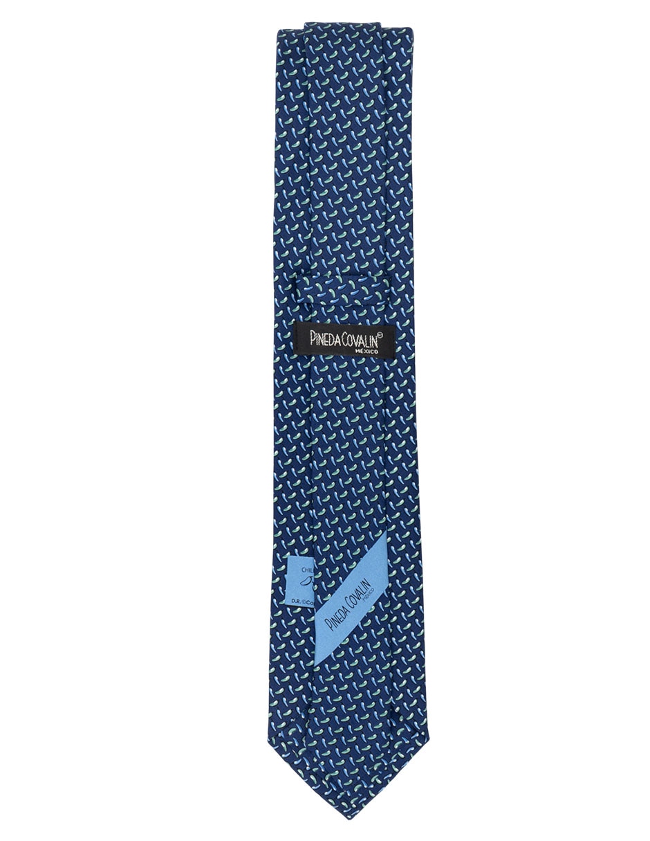 Corbata P Covalin Chiles de México regular de seda para hombre