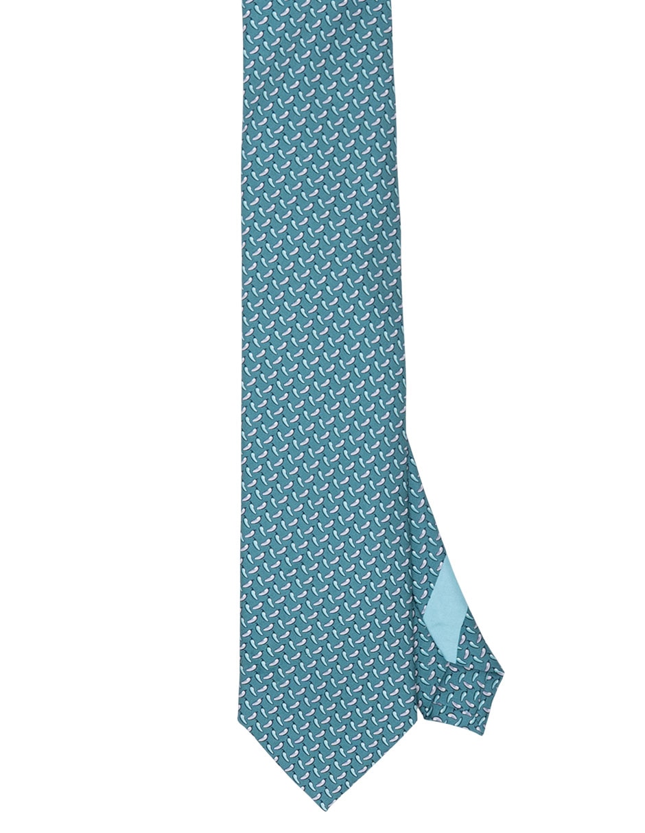 Corbata P Covalin Chiles de México regular de seda para hombre