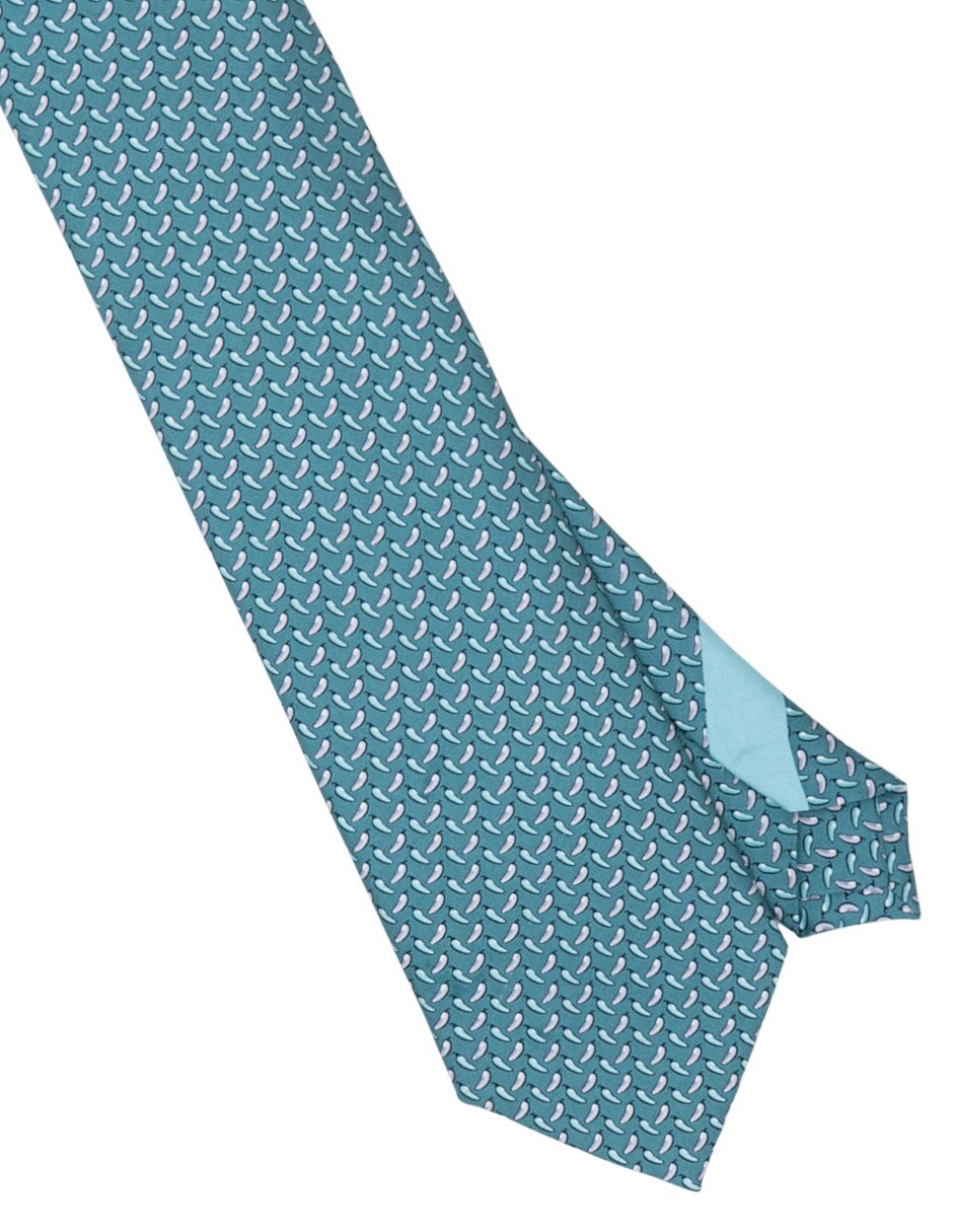 Corbata P Covalin Chiles de México regular de seda para hombre