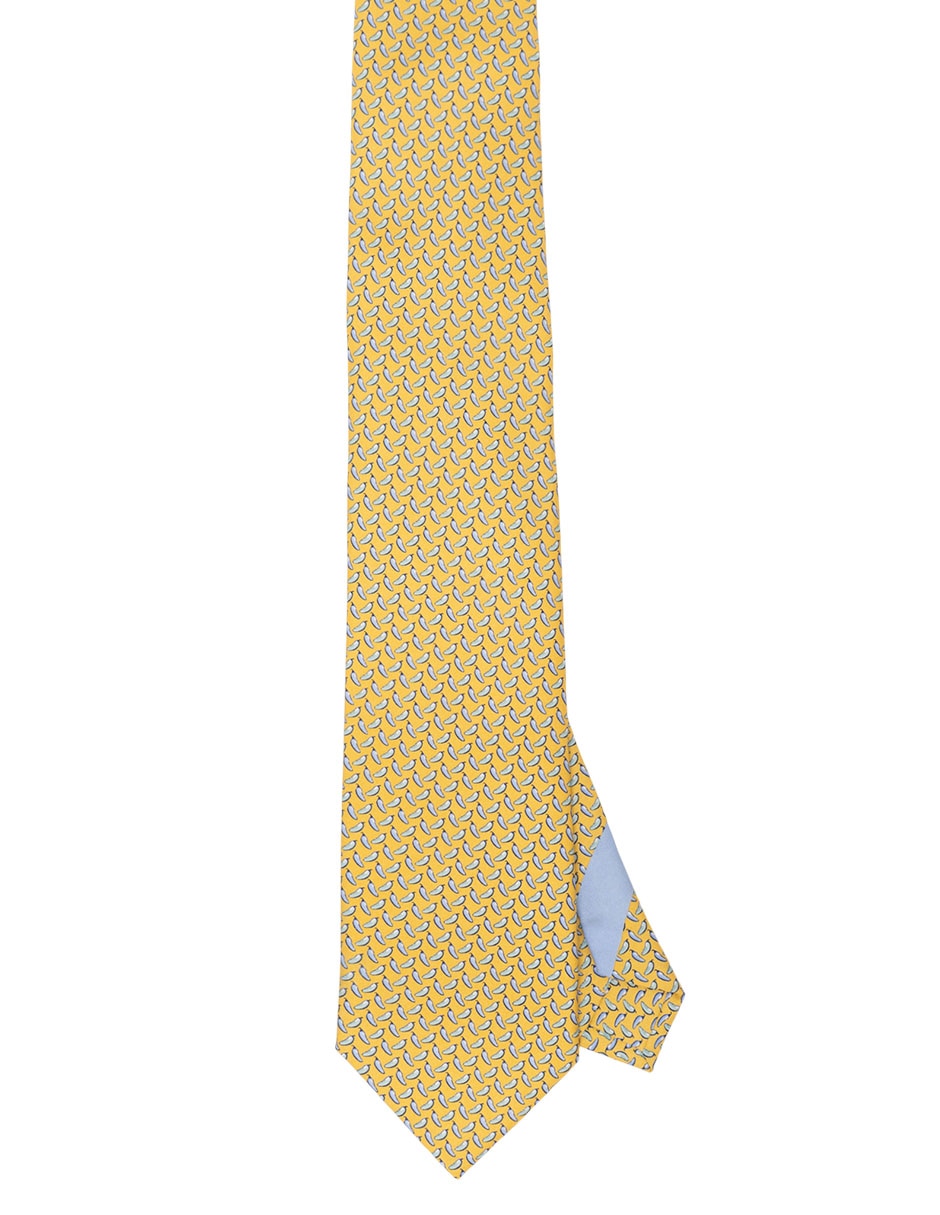 Corbata P Covalin Chiles de México regular de seda para hombre