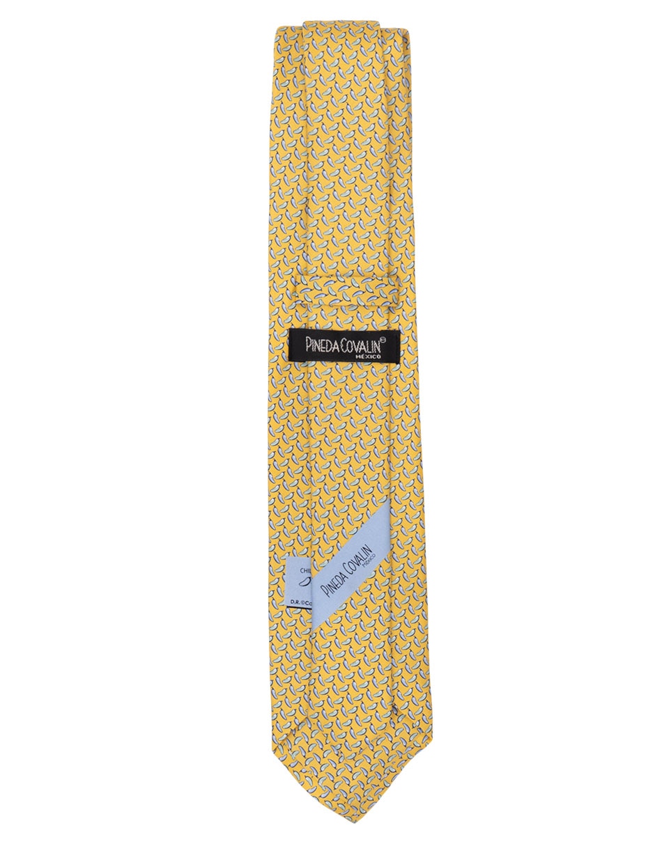 Corbata P Covalin Chiles de México regular de seda para hombre