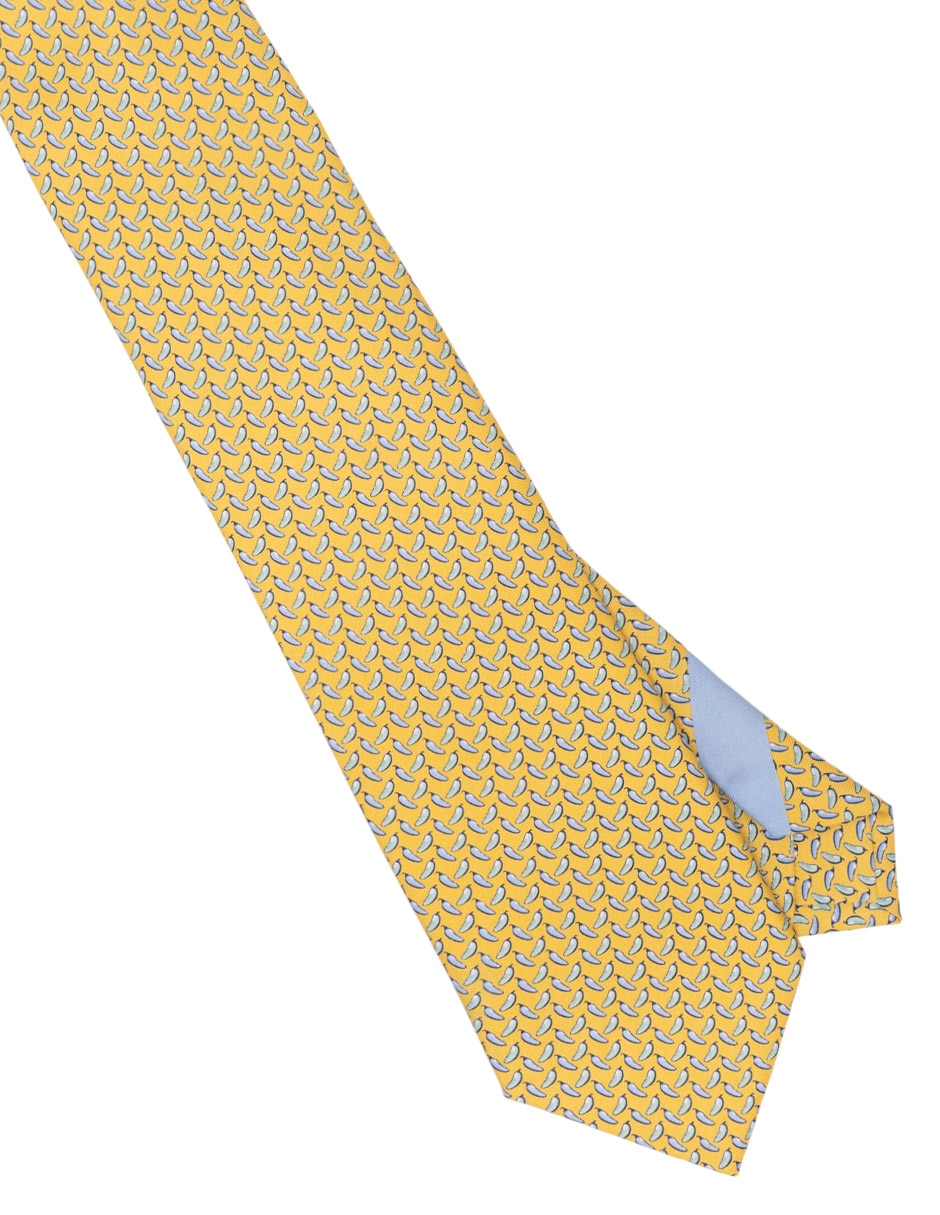 Corbata P Covalin Chiles de México regular de seda para hombre