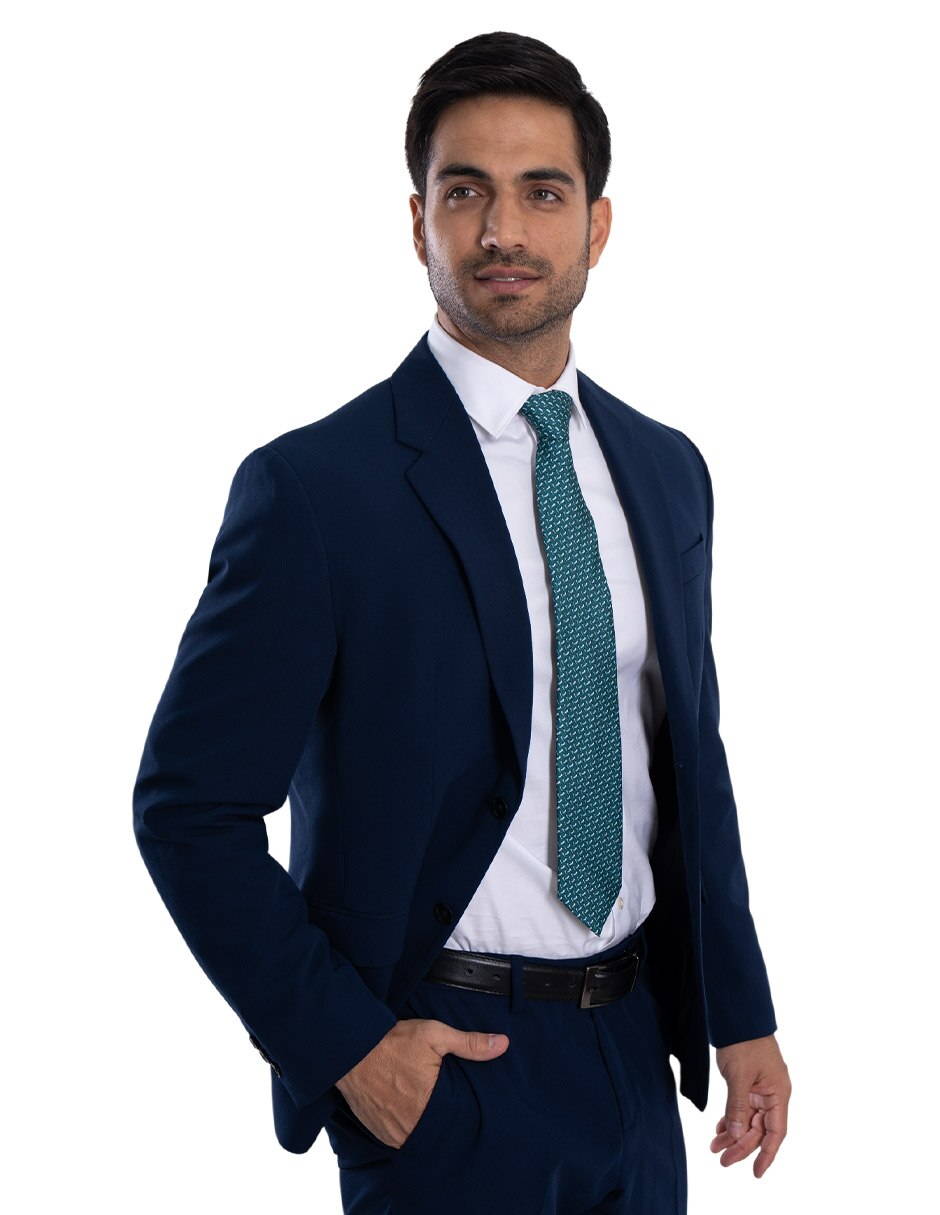 Corbata P Covalin Chiles de México regular de seda para hombre