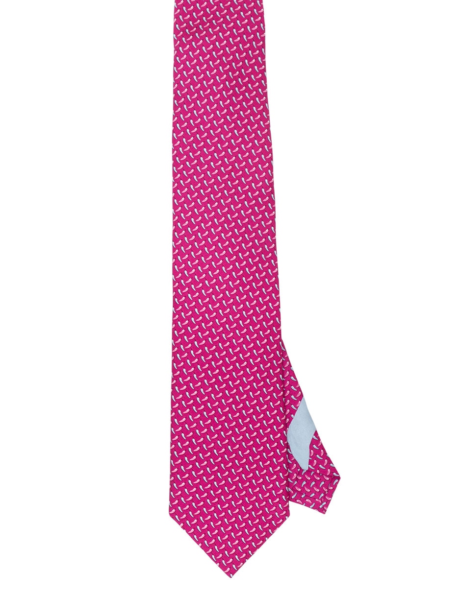 Corbata P Covalin Chiles de México regular de seda para hombre