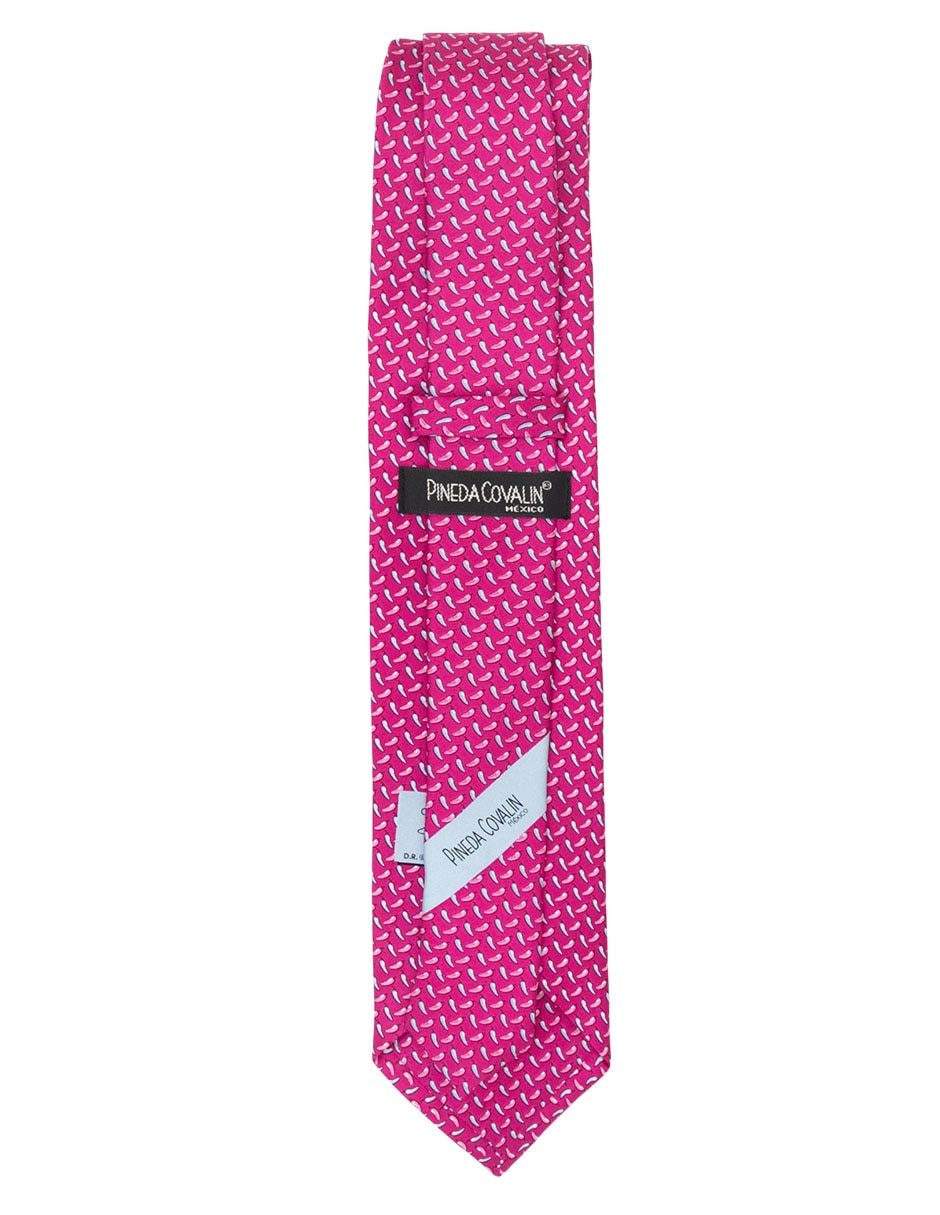 Corbata P Covalin Chiles de México regular de seda para hombre
