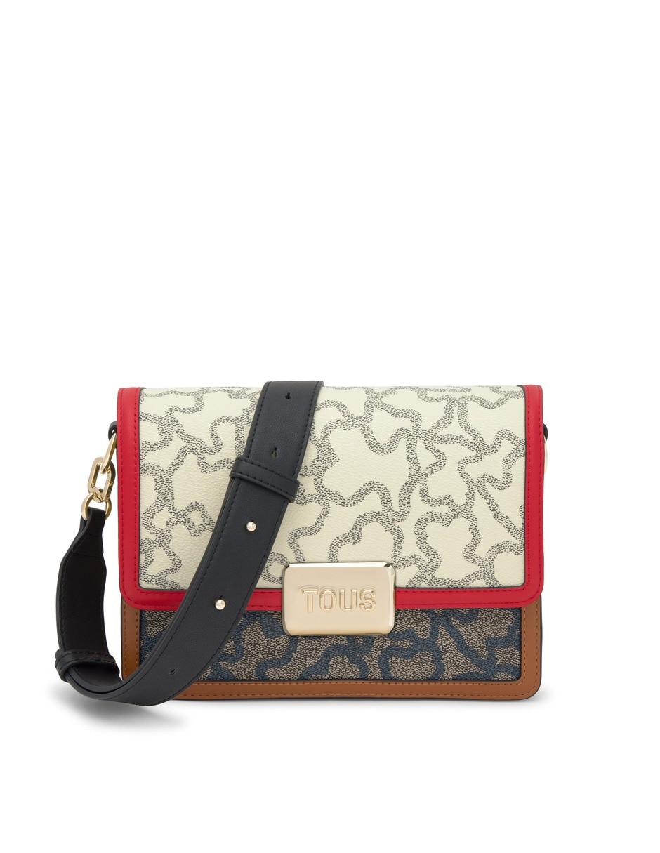 Bolsa crossbody kaos icon f de vinil para mujer
