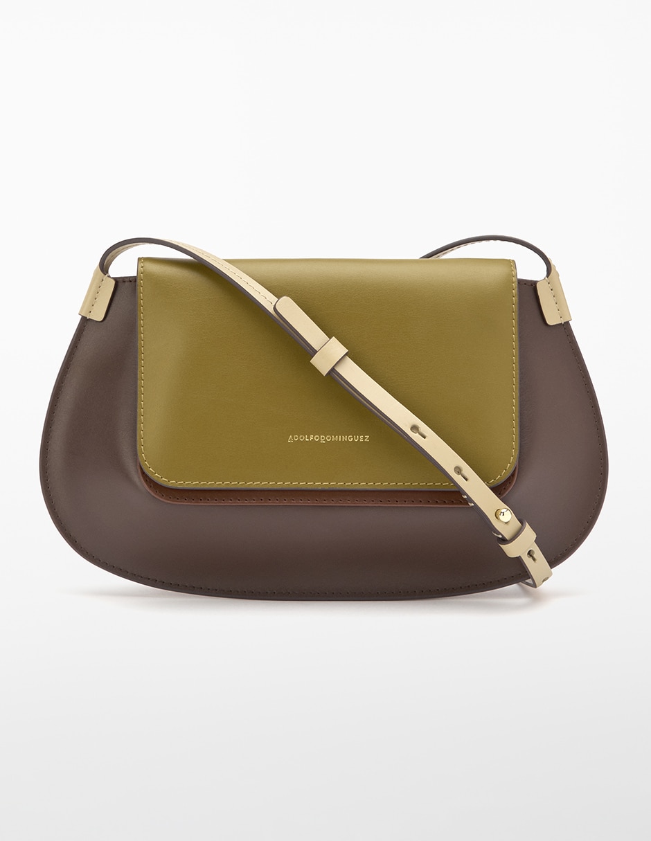 Bolsa bandolera de piel para mujer 1