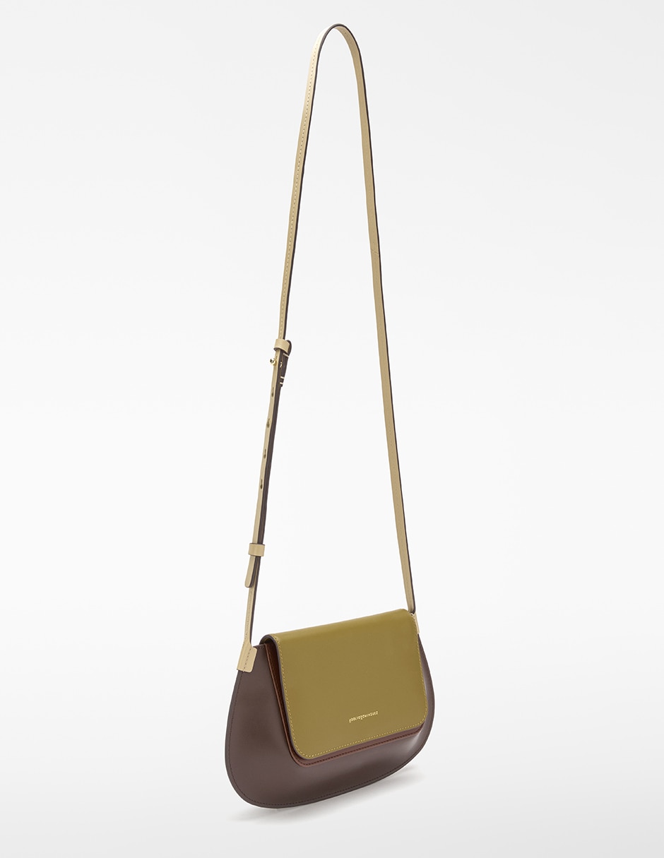 Bolsa bandolera de piel para mujer 2