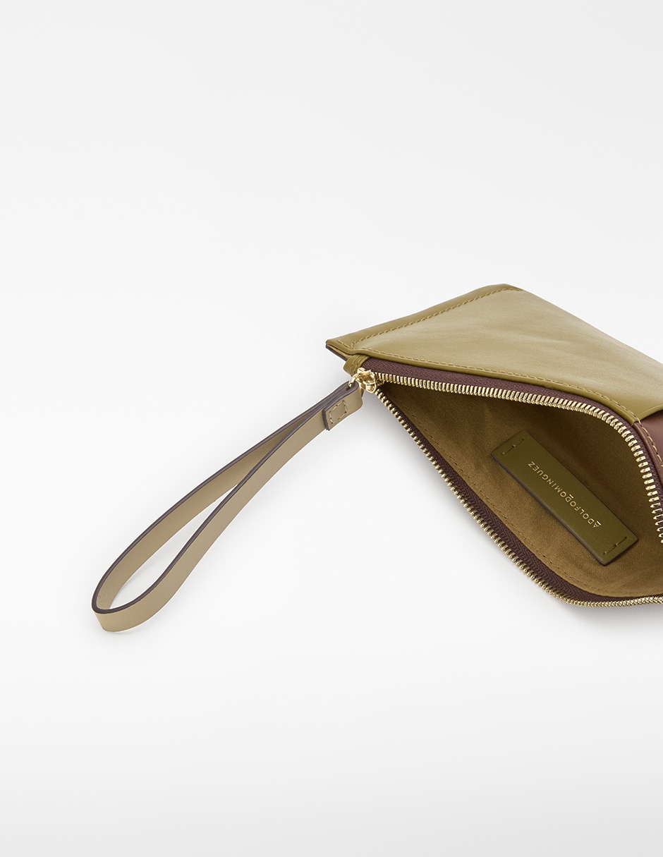 Cartera de piel para mujer