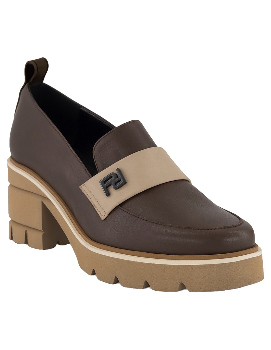 Mocasín de piel para mujer Mocasín de piel para mujer