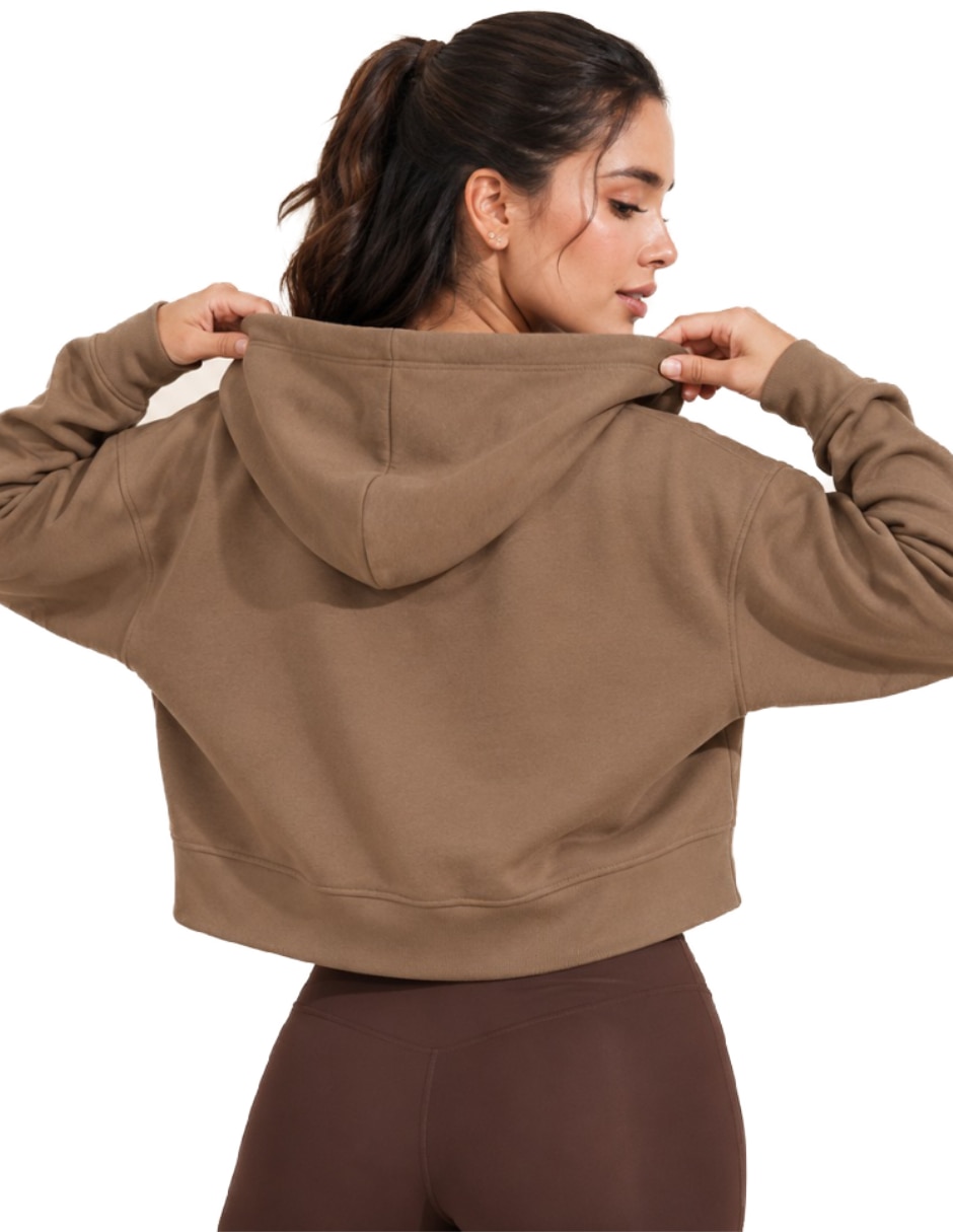 Sudadera con Con capucha LUX para mujer 2