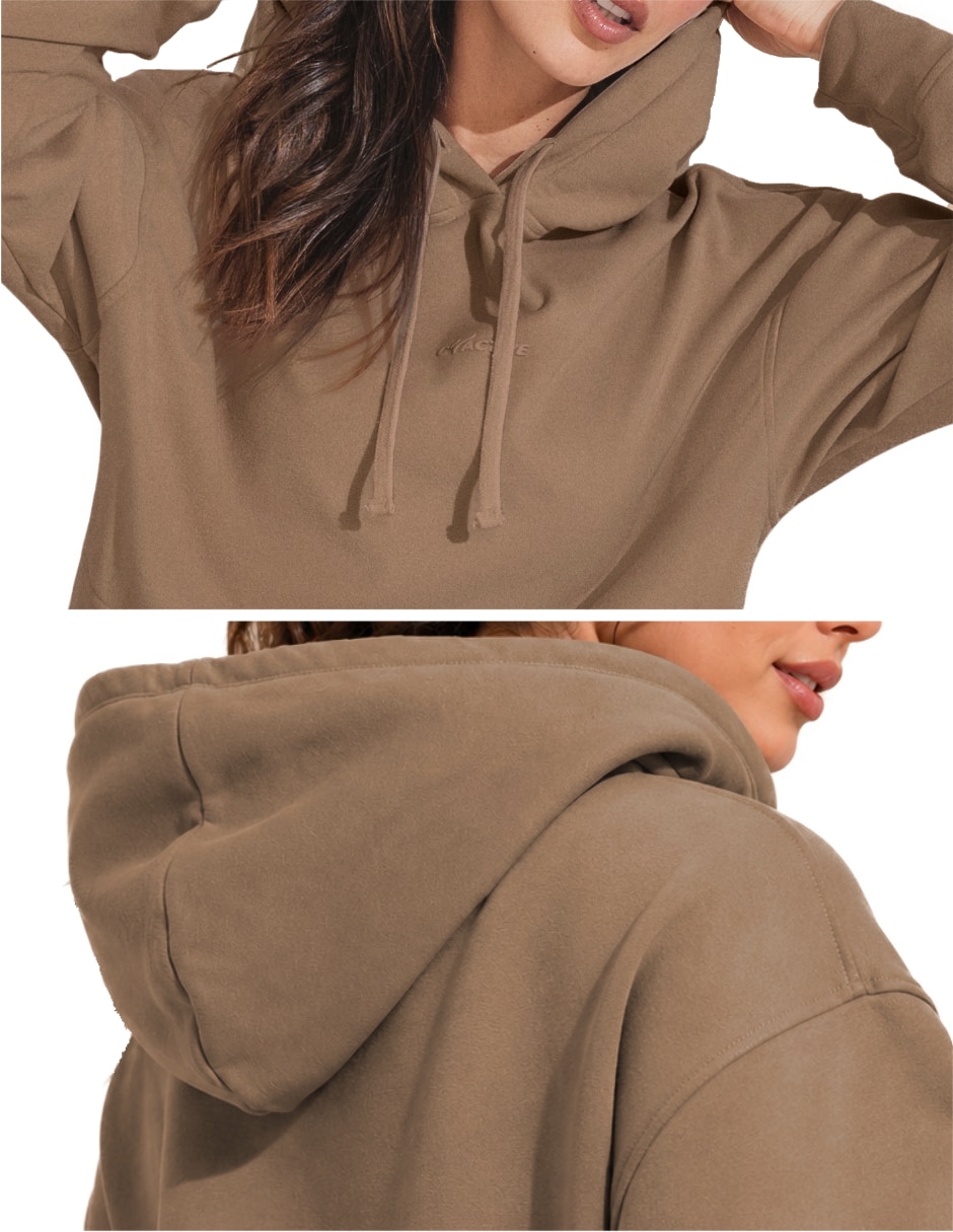 Sudadera con Con capucha LUX para mujer 3