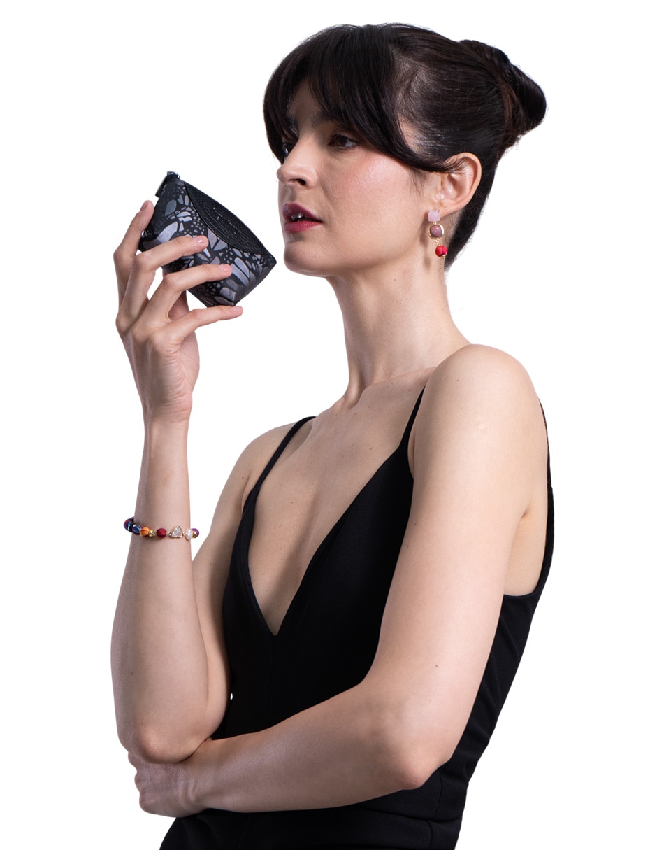 Monedero mariposa vitral para mujer