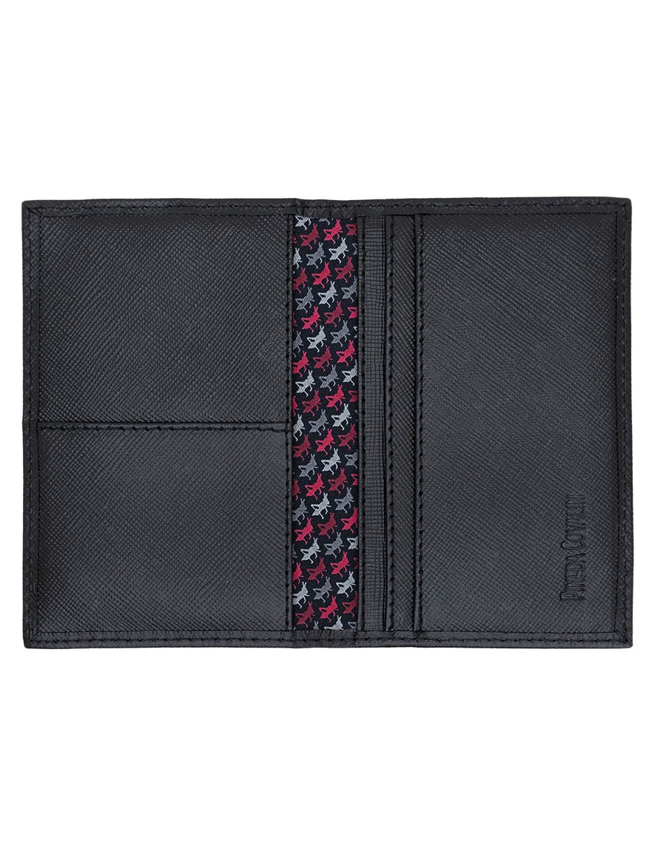 Tarjetero piel chapulines para hombre 3