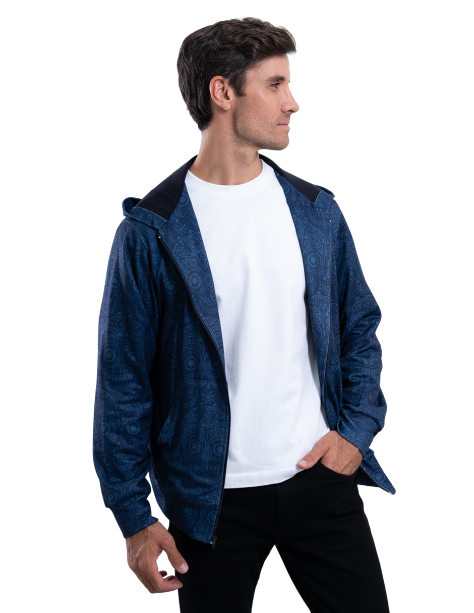 Sudadera Pineda Covalin Tzompantli para hombre 4