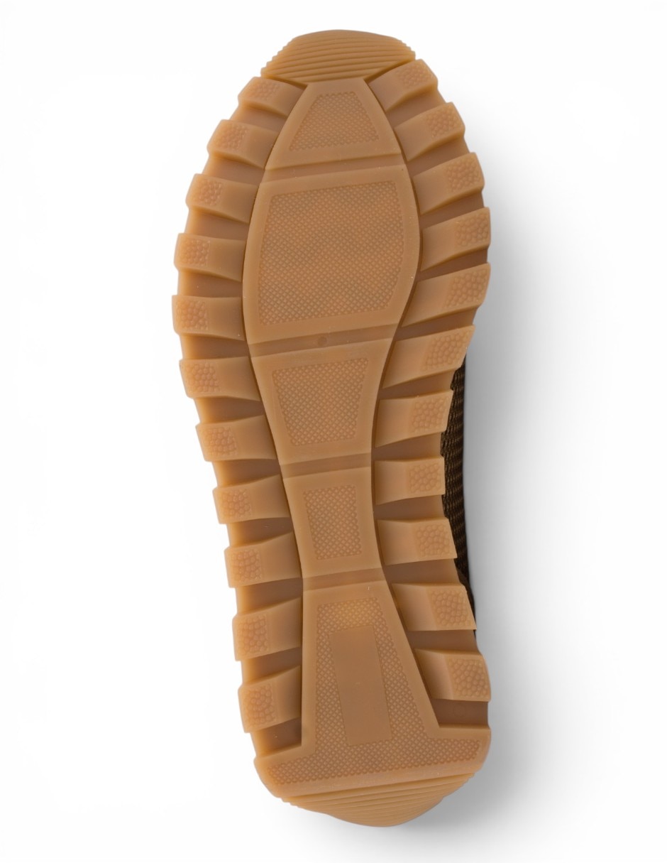 Tenis jade 08 camel para mujer 4