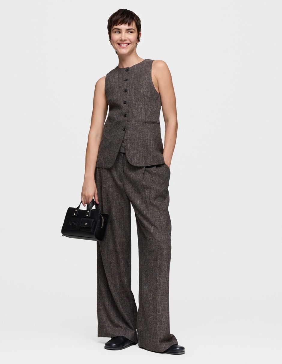 Bolsa bowler Tous Back To Basics para mujer