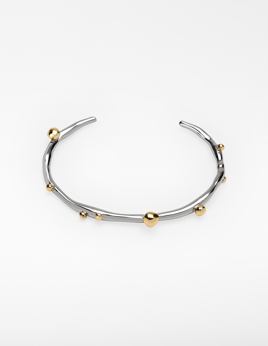 Pulsera acabado plateado Pulsera acabado plateado