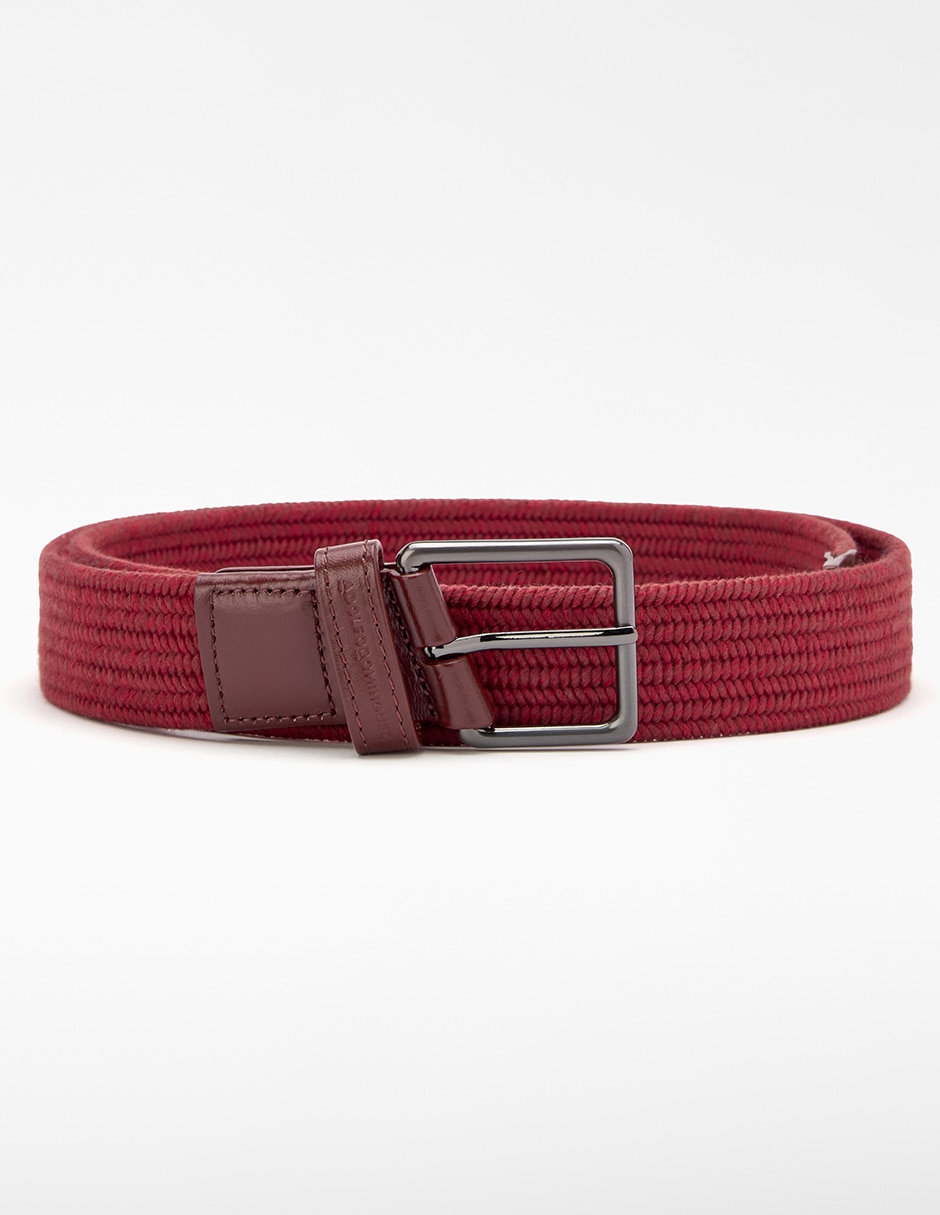 Cinturón de algodón para hombre