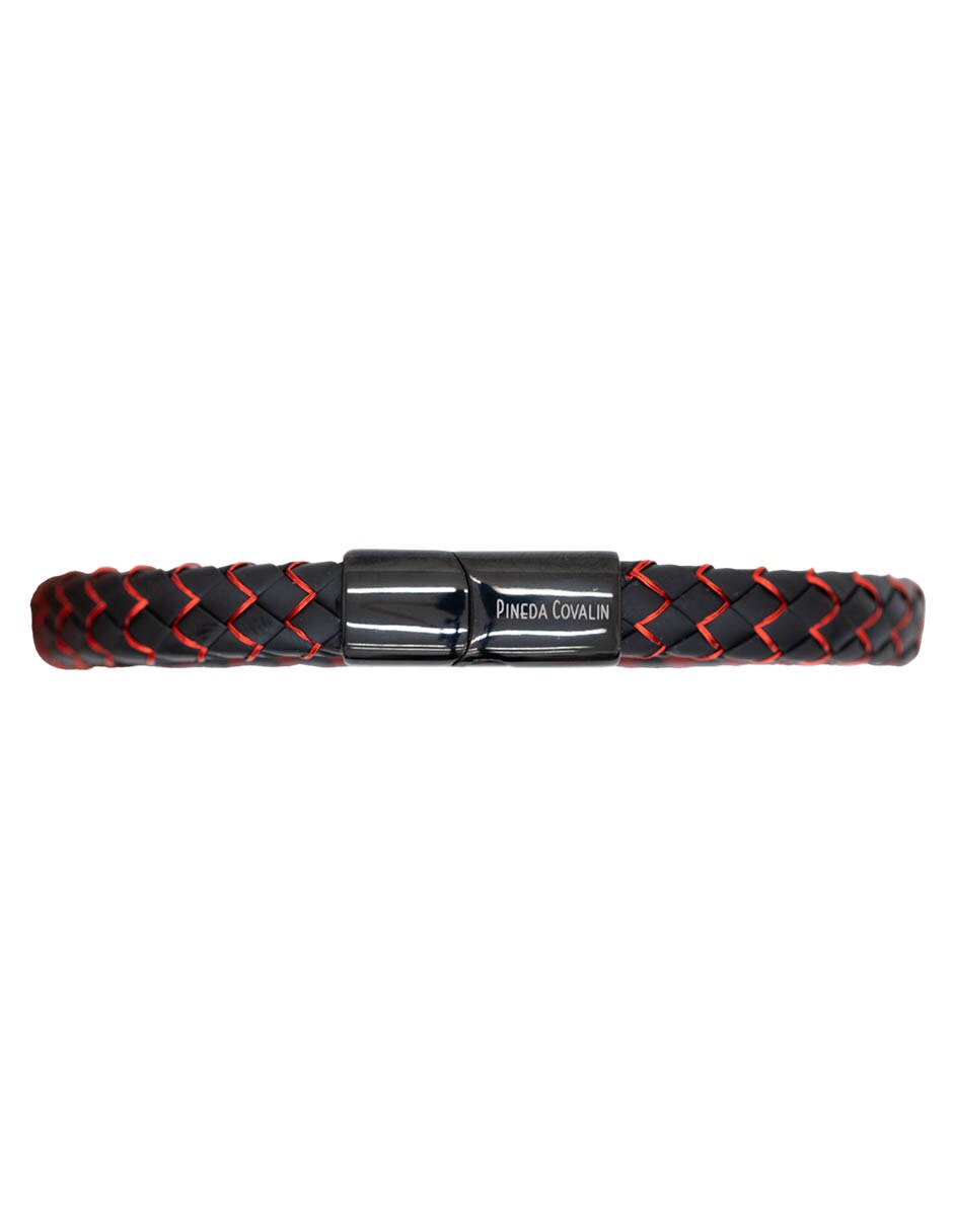 Pulsera de caucho con serpiente acabado