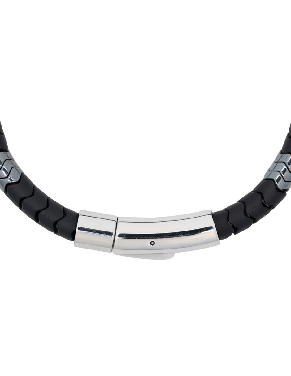 Pulsera joyería con hematita serpiente