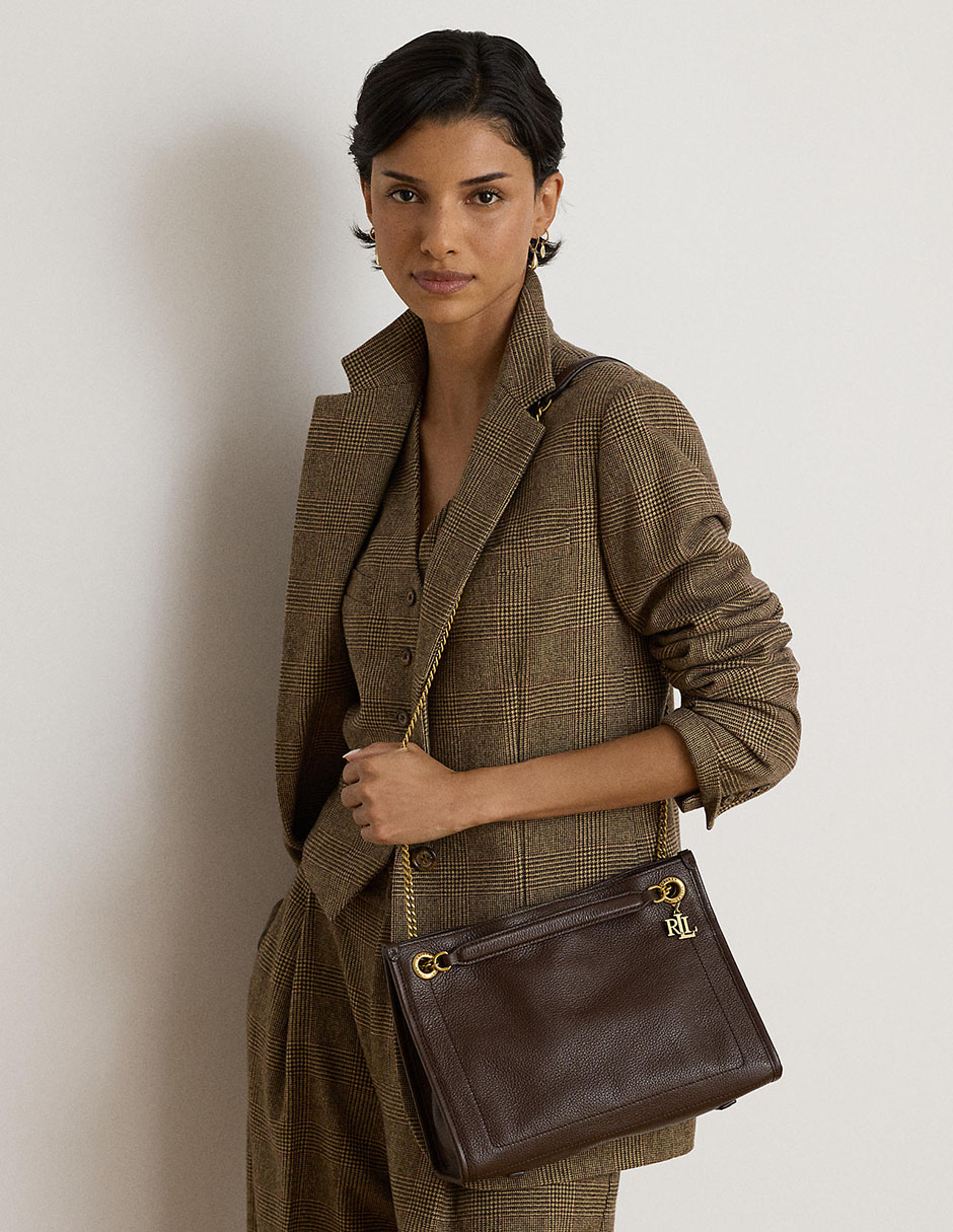 Bolsa tote de piel para mujer 6