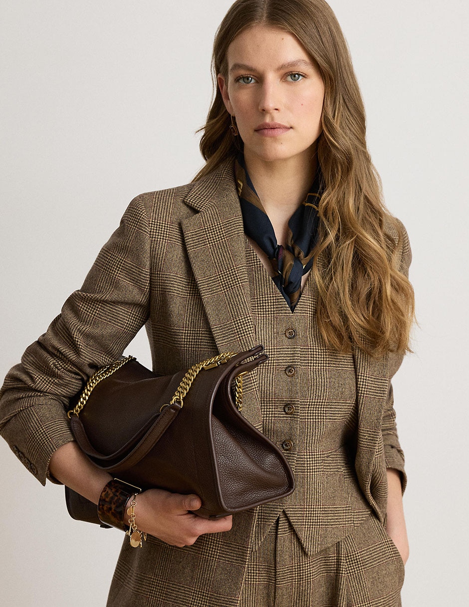 Bolsa tote de piel para mujer 6