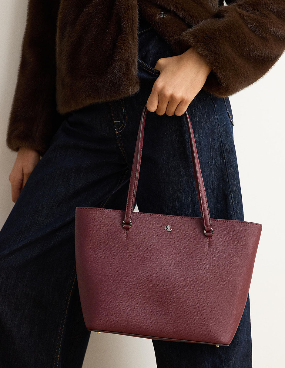 Bolsa tote de piel para mujer 6